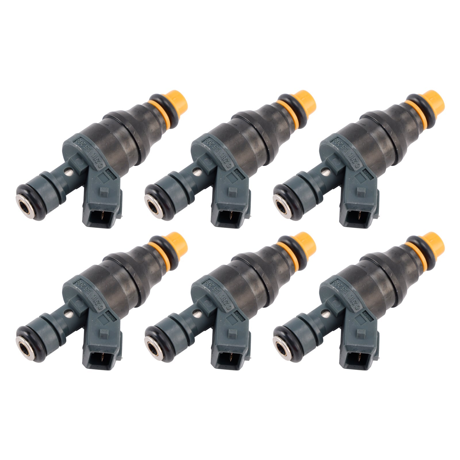 10.1992-06.1993 Mercedes-Benz W124 Sedan 6Pcs Fuel Injector 0000787323