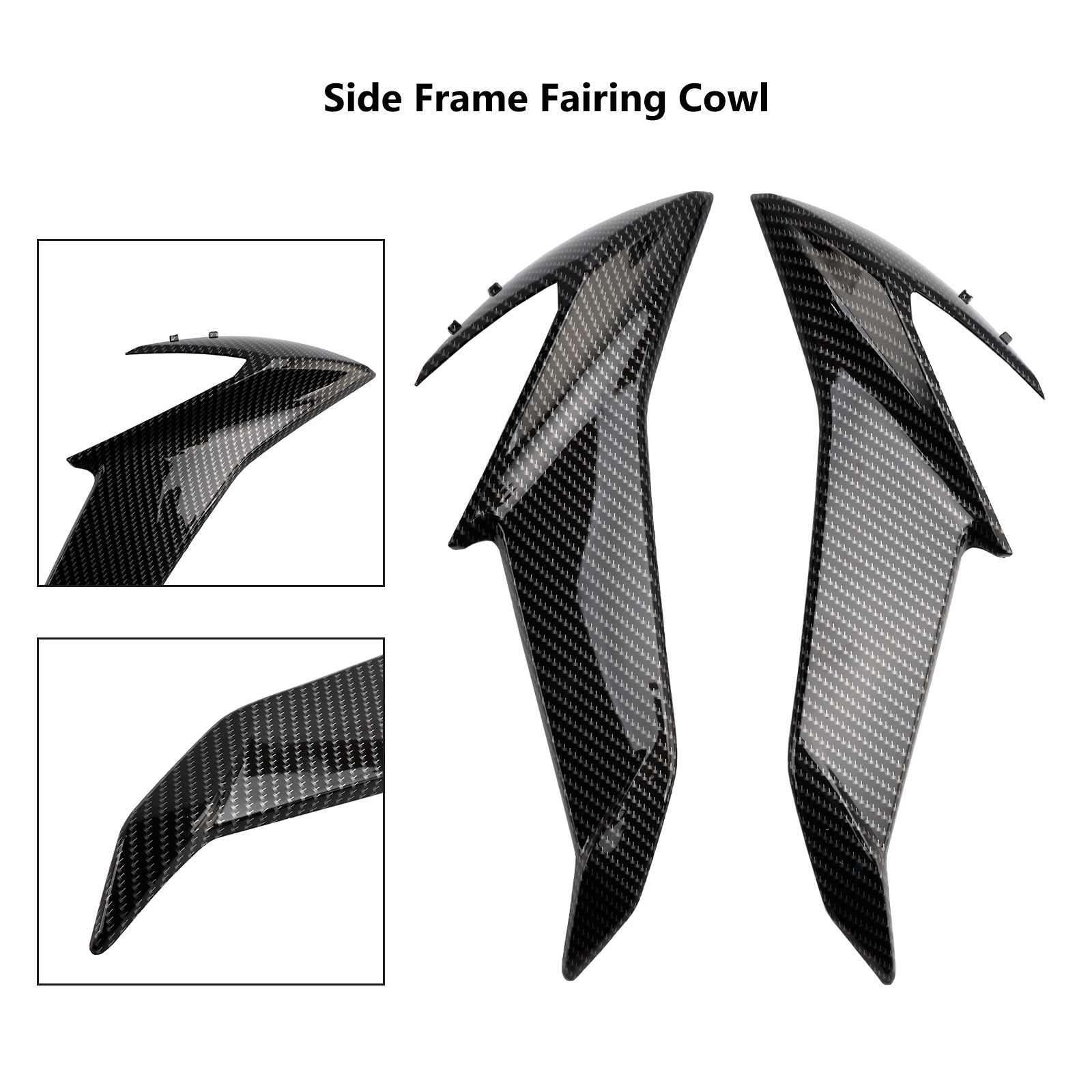 Side Frame Fairing Cowl Radiator Cover For Suzuki GSXS GSX-S750 2017-2021