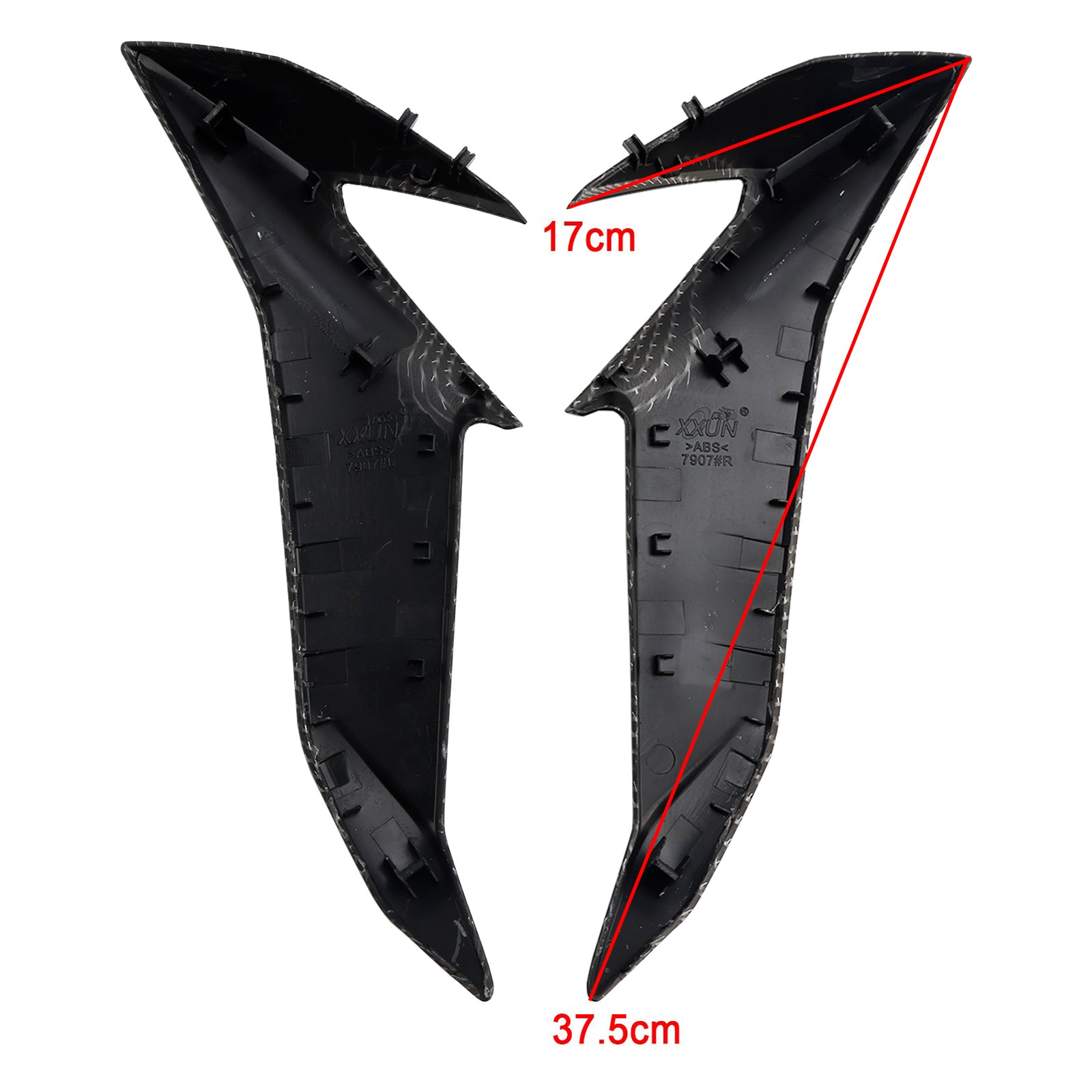 Side Frame Fairing Cowl Radiator Cover For Suzuki GSXS GSX-S750 2017-2021