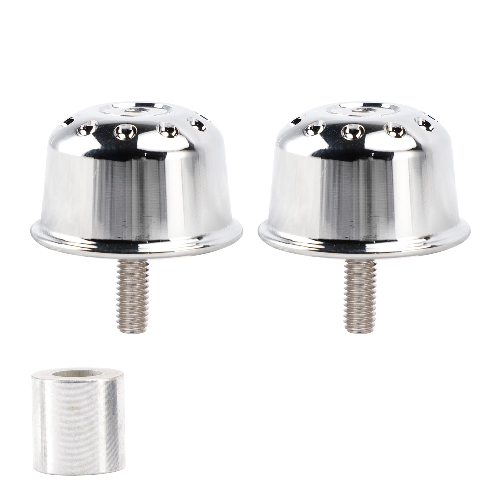 Handlebar End Finisher Kit For Speed Street Cup Twin Bonneville T100 T120 Black