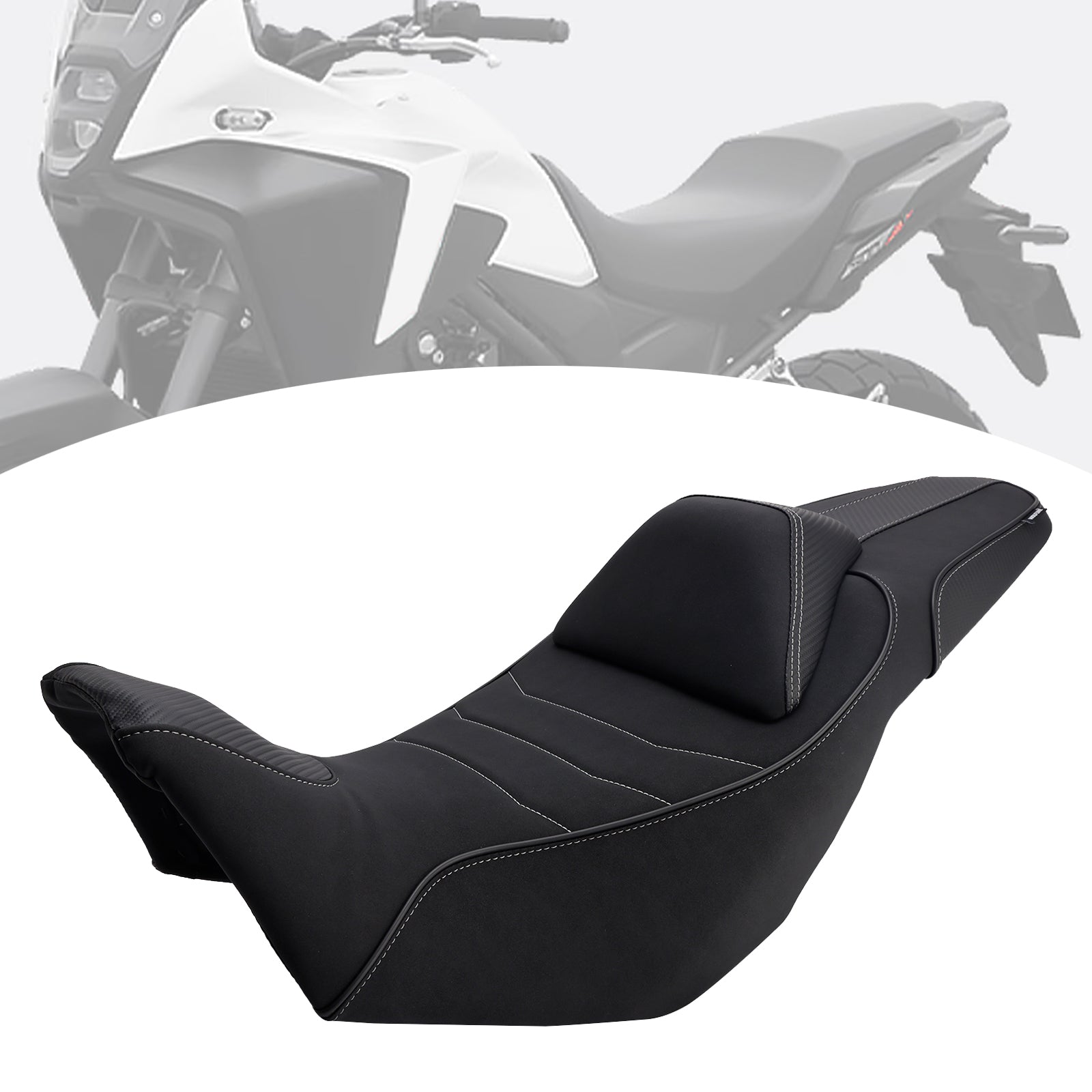 2024-2025 Honda Nx400 Nx500 Complete Cushion Rider Passenger Seat Black Fits For