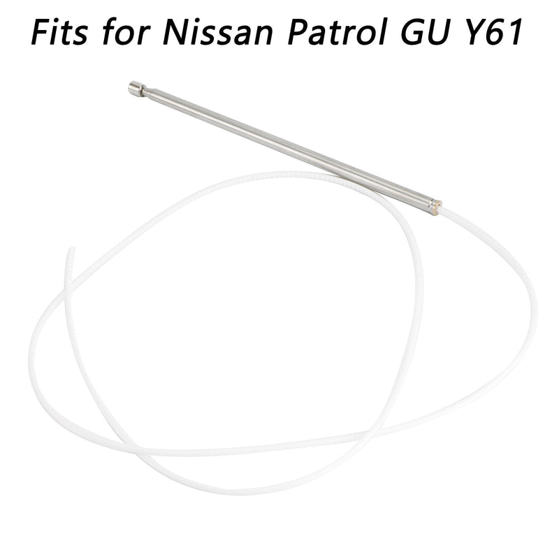 Antenna Mast & Rope For Nissan Patrol GU Y61 Power Motorised Aerial Repair Kit