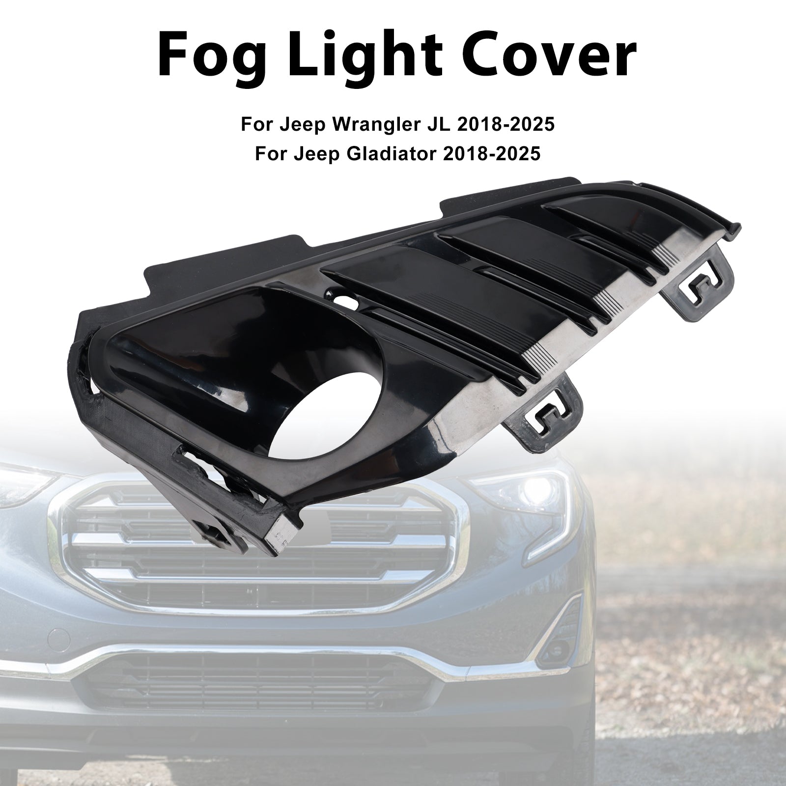 2018-2021 GMC Terrain Front Left Fog Light Bezel Trim 23196307