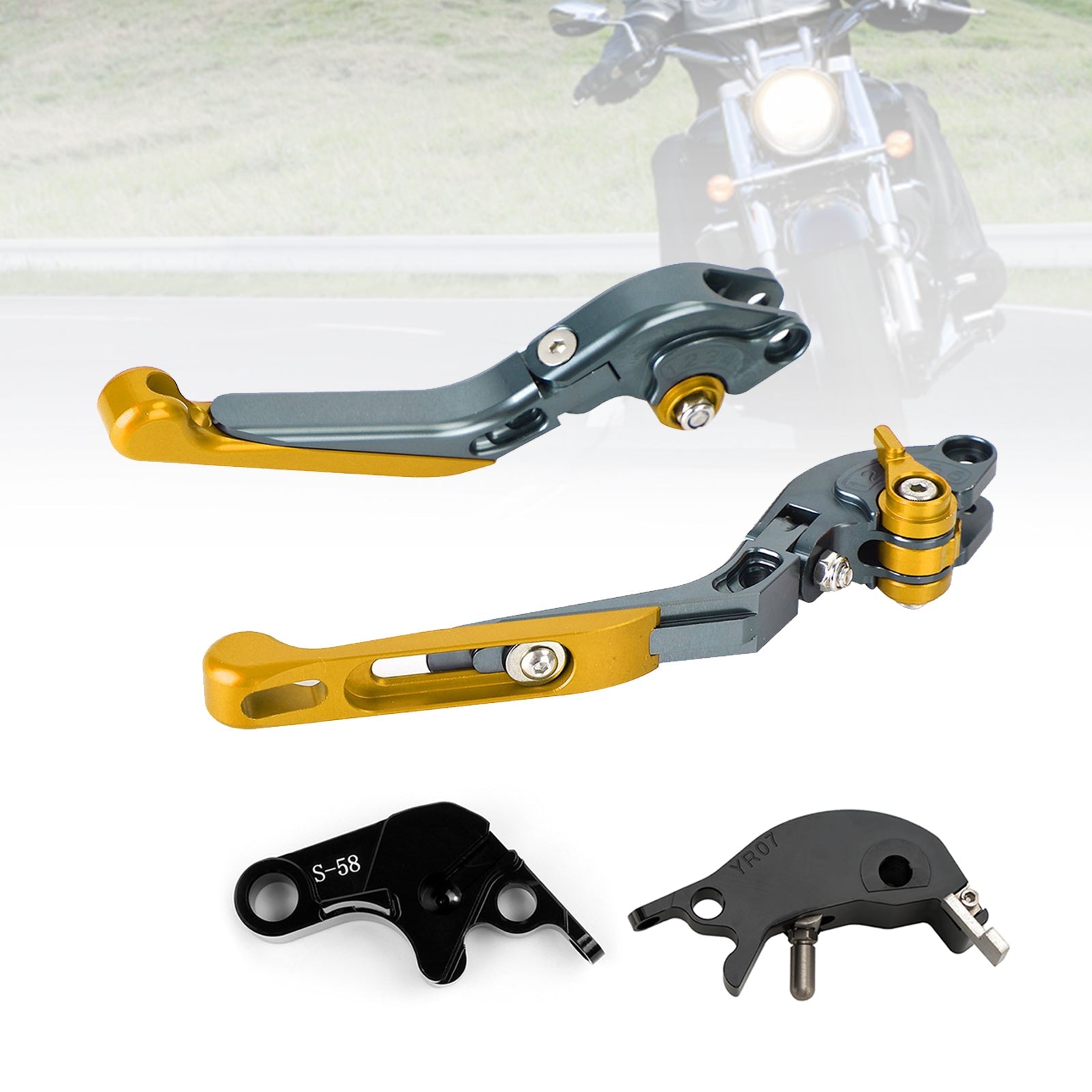 Adjustable Clutch Brake Lever fit for YAMAHA YZF R7 MT-10/SP FZ-10/SP 2022-23