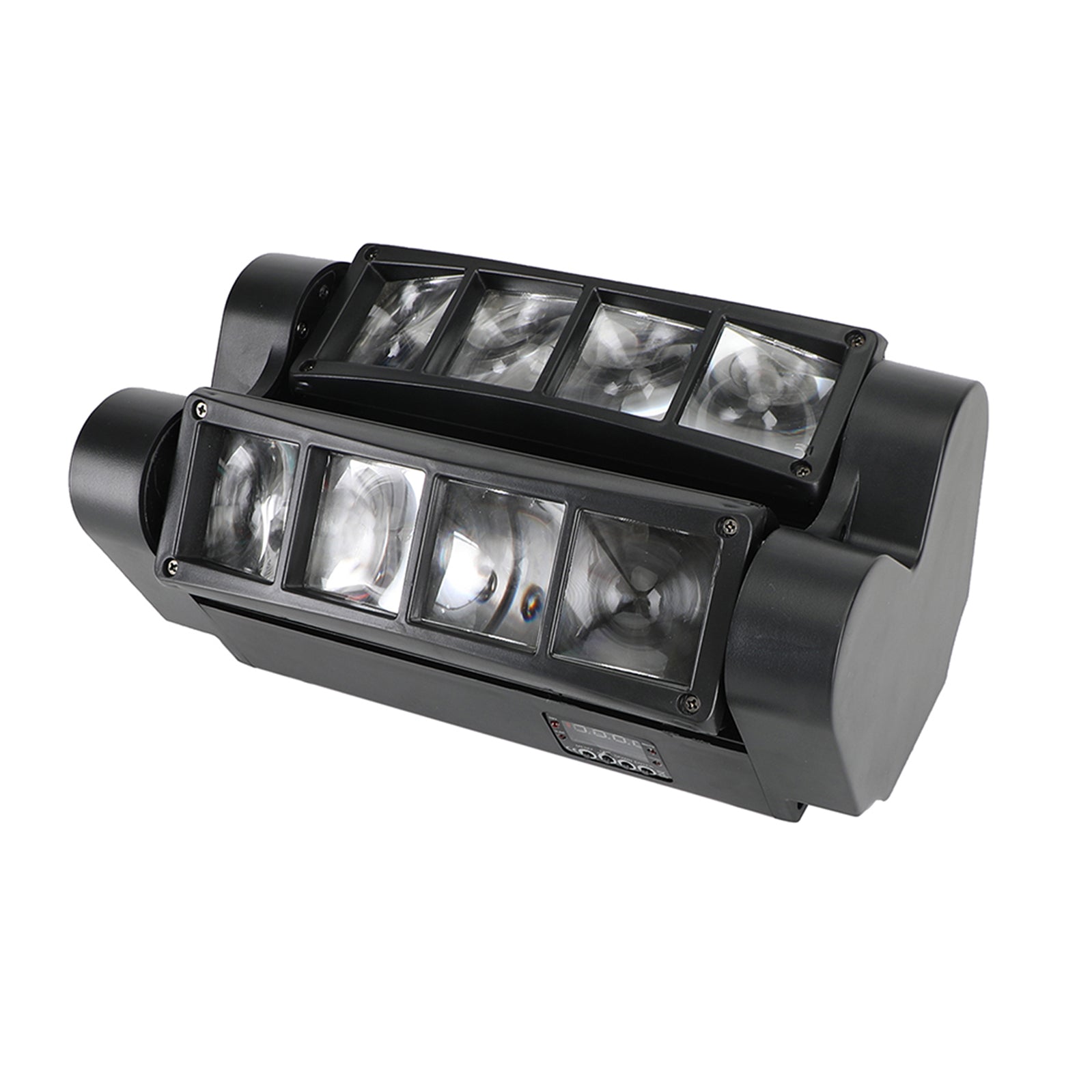 4Pcs 80W 8LED RGBW Spider Moving Head Stage Lighting Beam DMX Party DJ Lighting