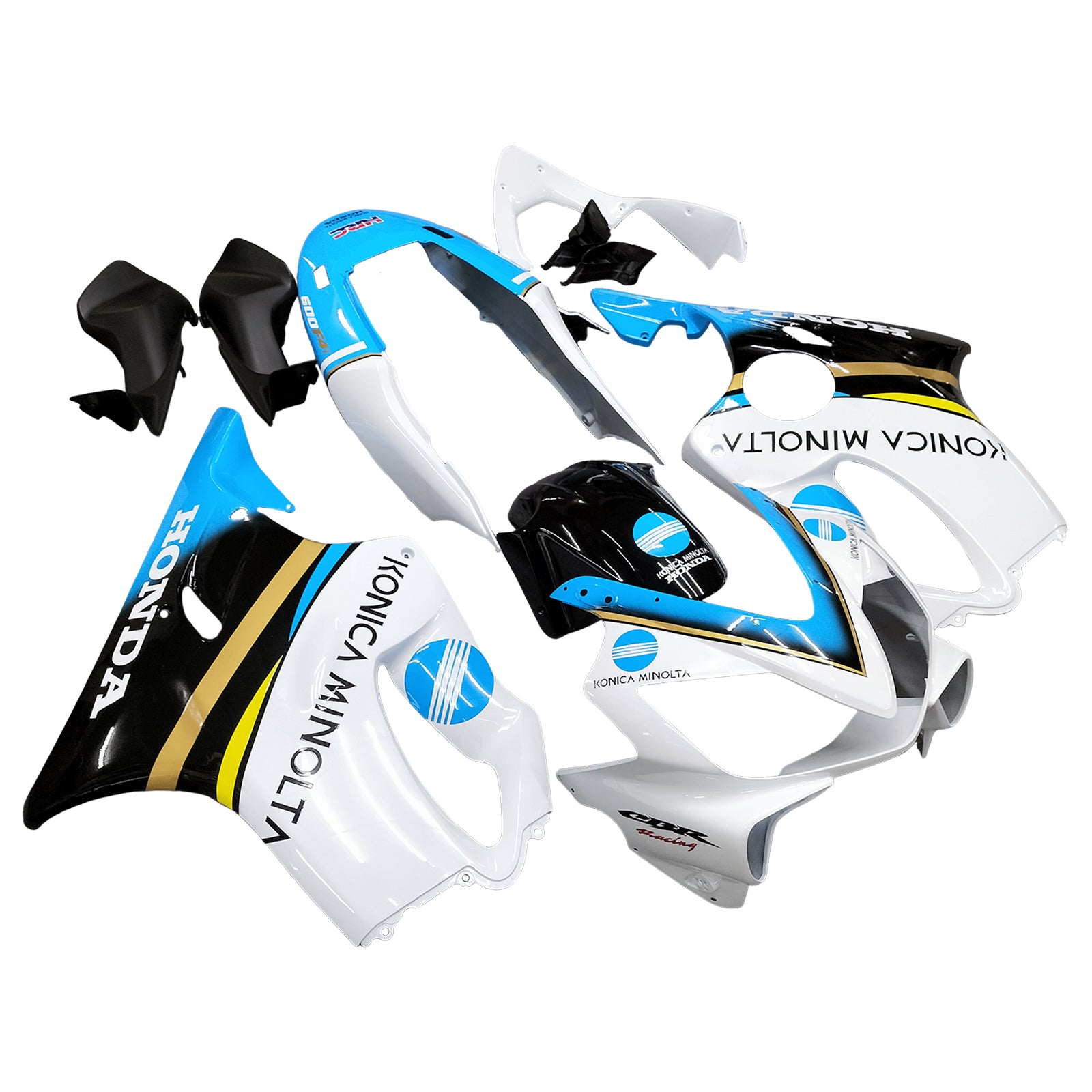 Fairings 2004-2007 Honda CBR 600 F4i Multi-Color Konica Minolta  Generic
