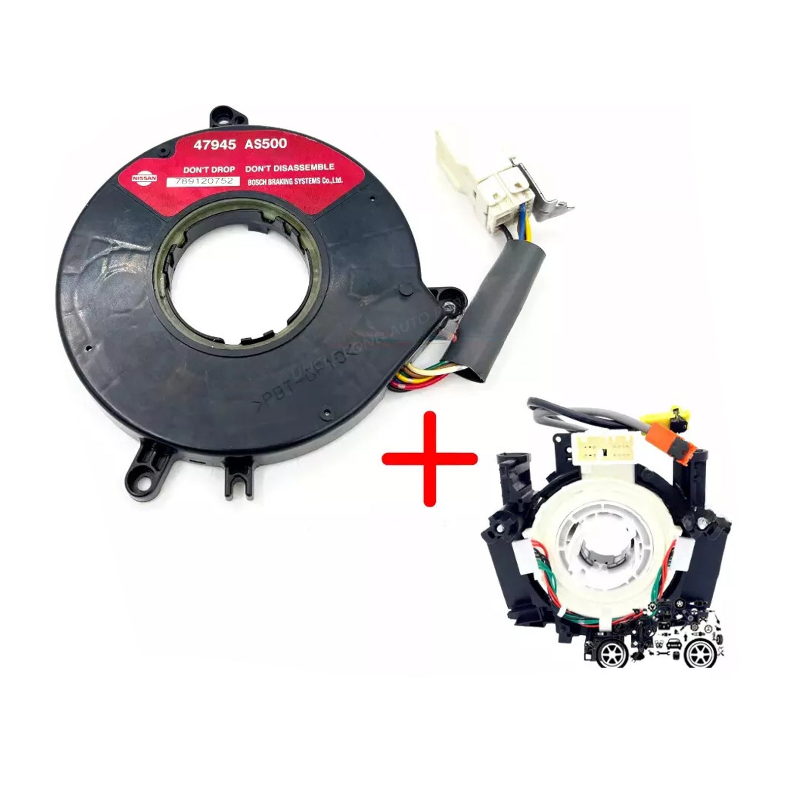 Angle Sensor Spring Clock Spring + Steering Angle Sensor Assembly 47945-AS500 For 2003-200