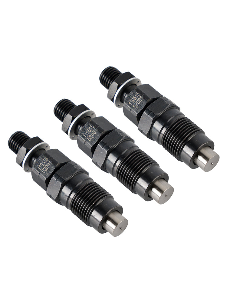 3Pcs Fuel Injector For Yanmar 3TNV70 3YM20 3YM30 2YM15 Engines 119515-53001