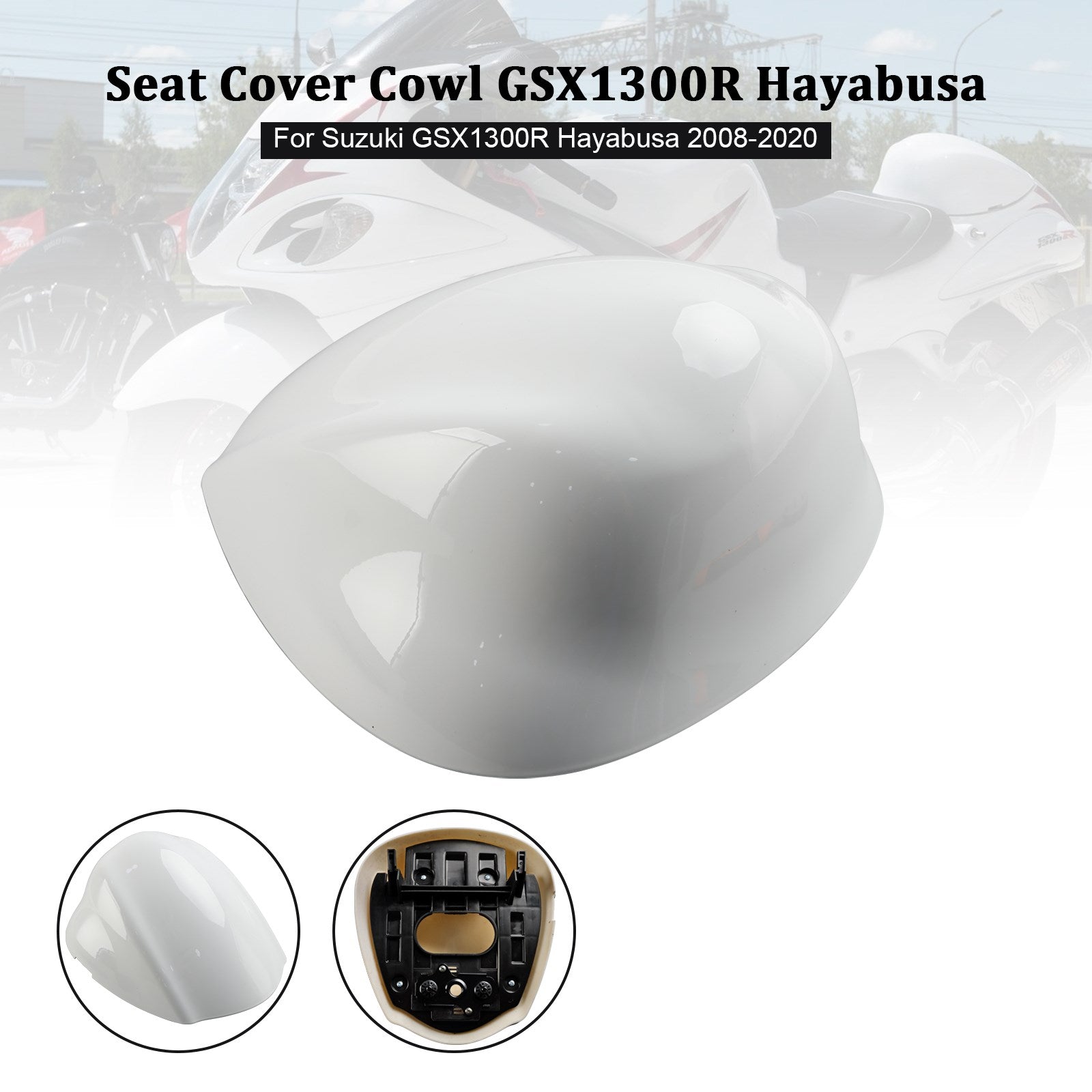 Rear Seat Fairing Cover For Suzuki GSX1300R GSX-R1300 Hayabusa 2008-2020