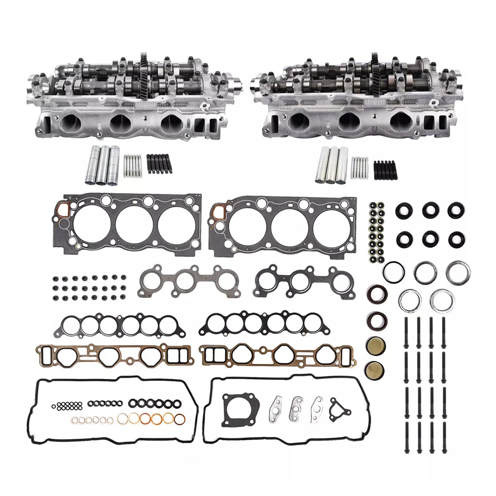 1996-2002 TOYOTA 4RUNNER 3.4L 2PCS Cylinder Head & Gaskets & Bolts 11101-69136 1305362050