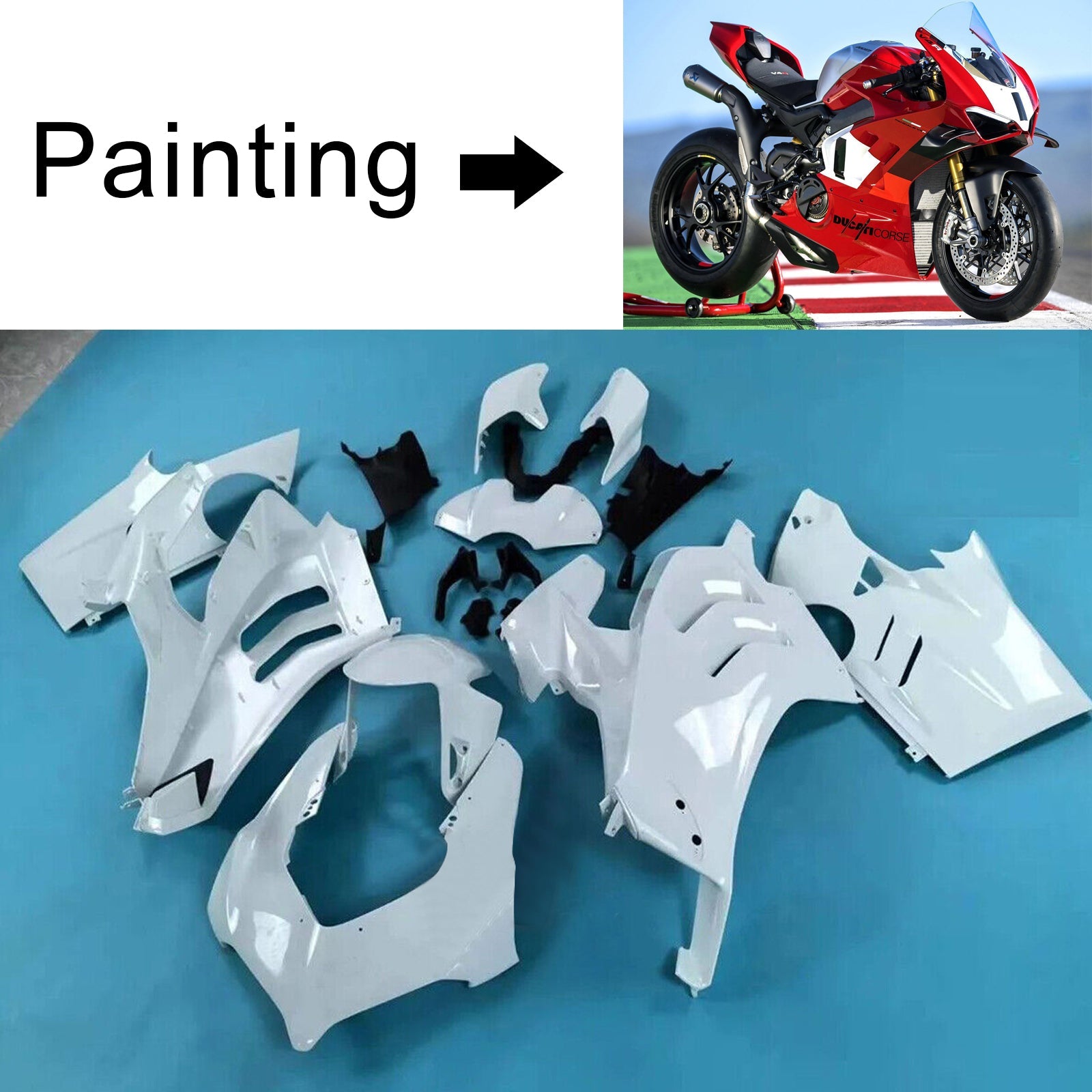 Ducati Panigale V4/V4S 22-24 V4SP/V4R 23-24 Fairing Kit Bodywork