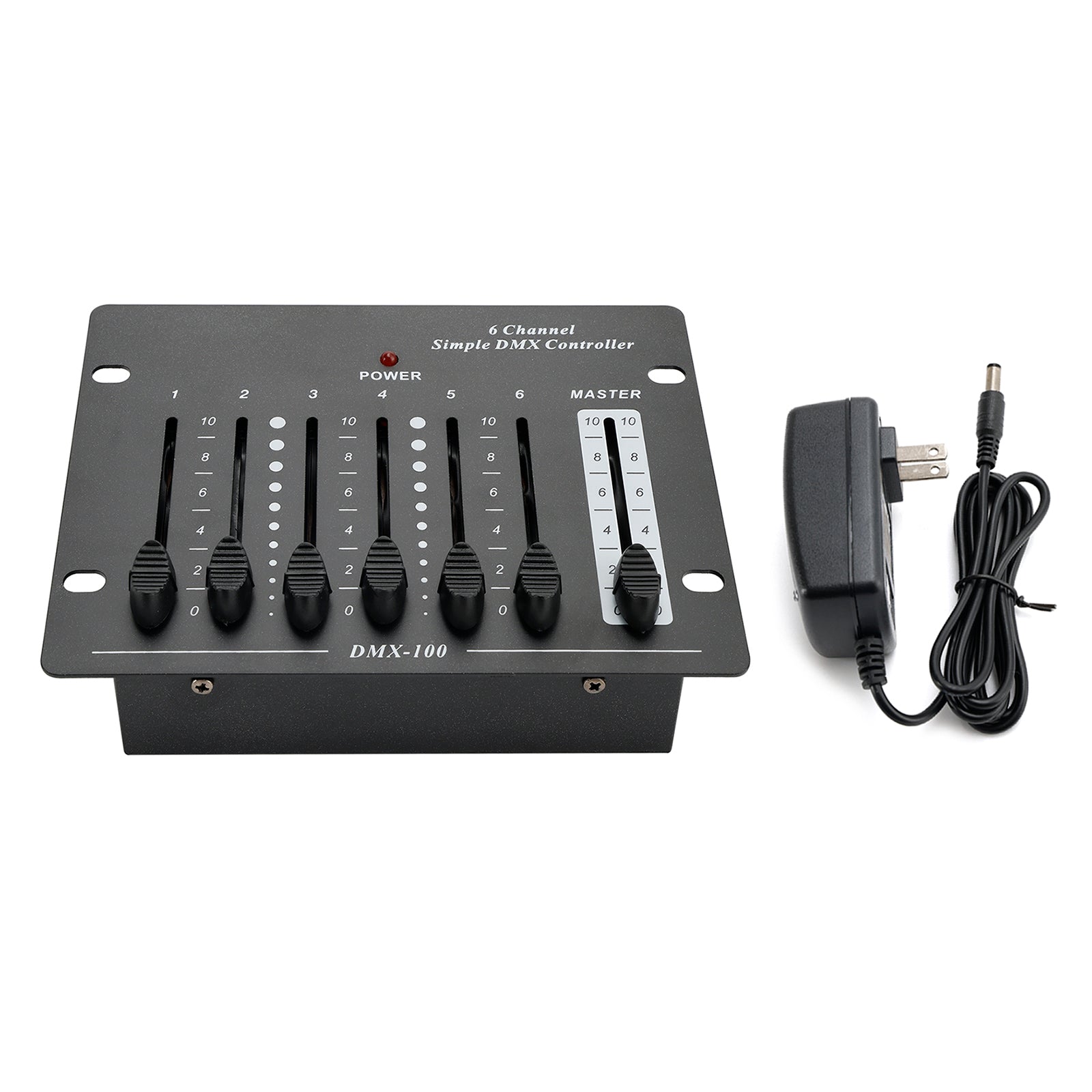 6 Channel Simple DMX Controller DMX Disco Party Console For Stage Club DJ Light