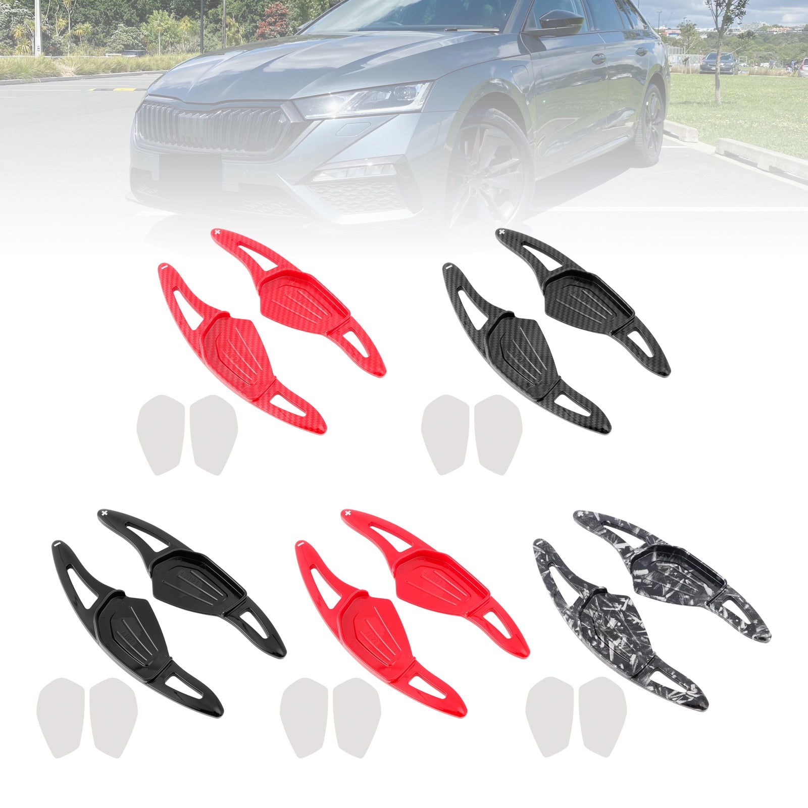 Steering Wheel Paddle Shifter Extension For ?KODA Octavia Kodiaq