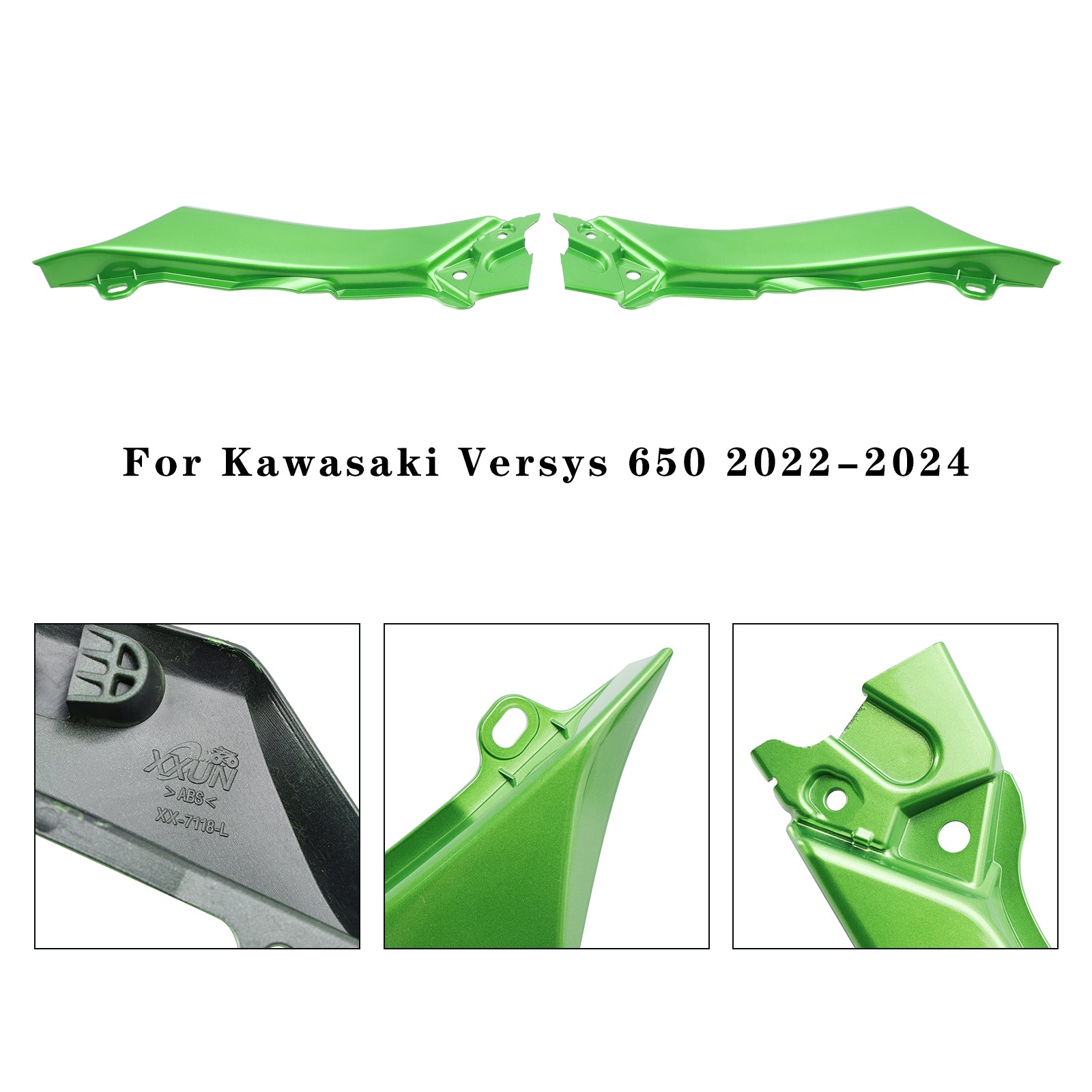 Kawasaki Versys 650 KLE650 2022-2024 Side Seat Fairing Panel Cowl