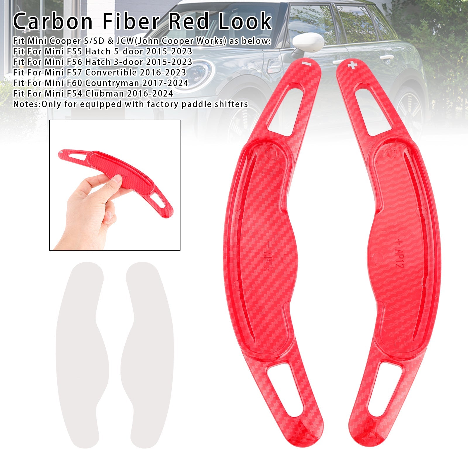Steering Wheel Paddle Shifter Extension For Mini F54 F55 F56 F57 F60 2014-2022