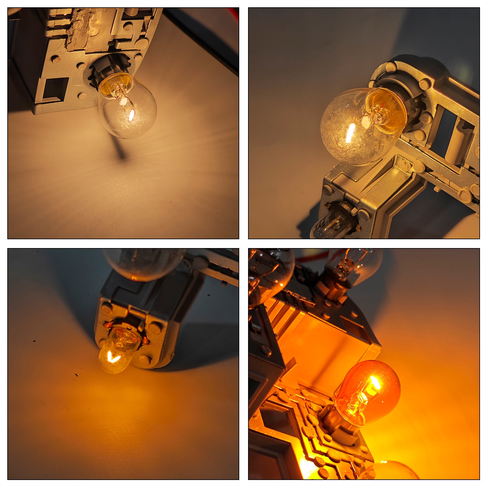 2007-2010 Mercedes W204 C-Class Right Tail Lamp Bulb Holder with Bulbs