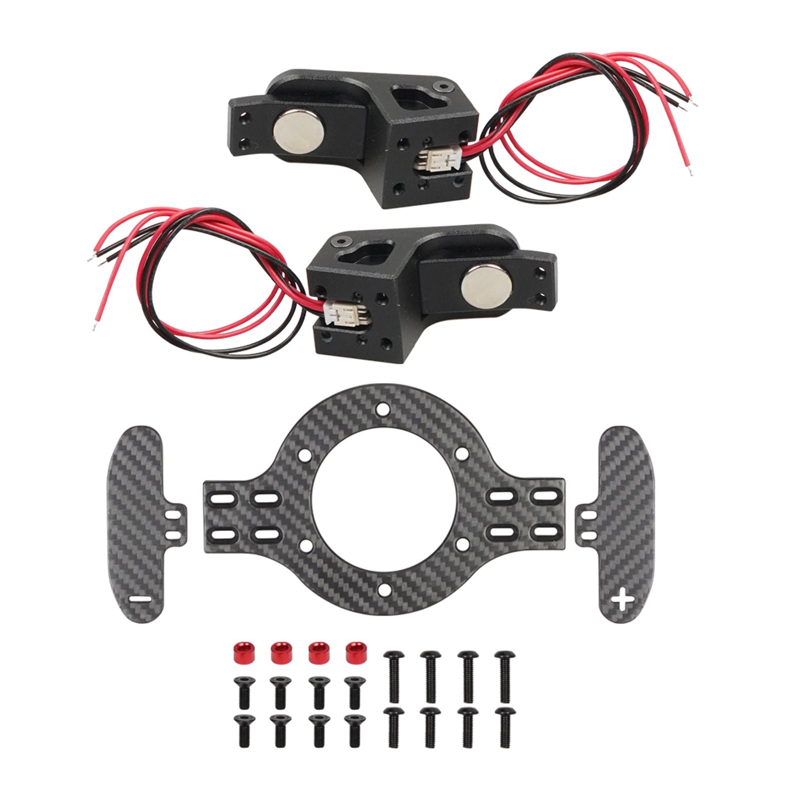 Shift Paddles Racing Game Simulation Steering Wheel Magnetic Paddles with Mount