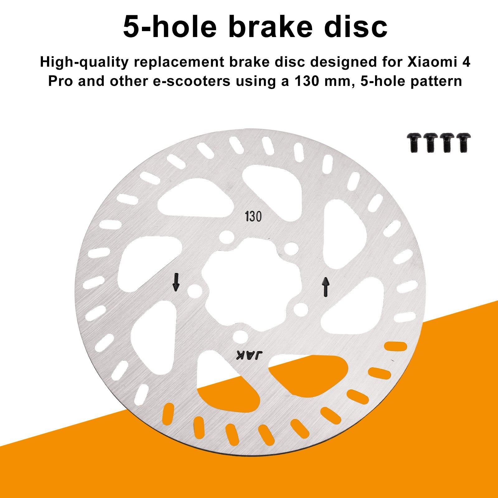 Brake disc 130 mm 5 hole for Xiaomi Mi4 Pro (1st Gen) Replacement