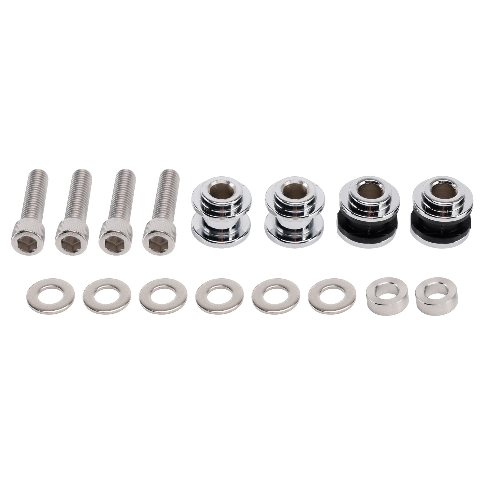 2020-2025 Softail Low Rider S FXLRS DETACHABLE 2-UP TOUR PACK MOUNTING RACK CHROME