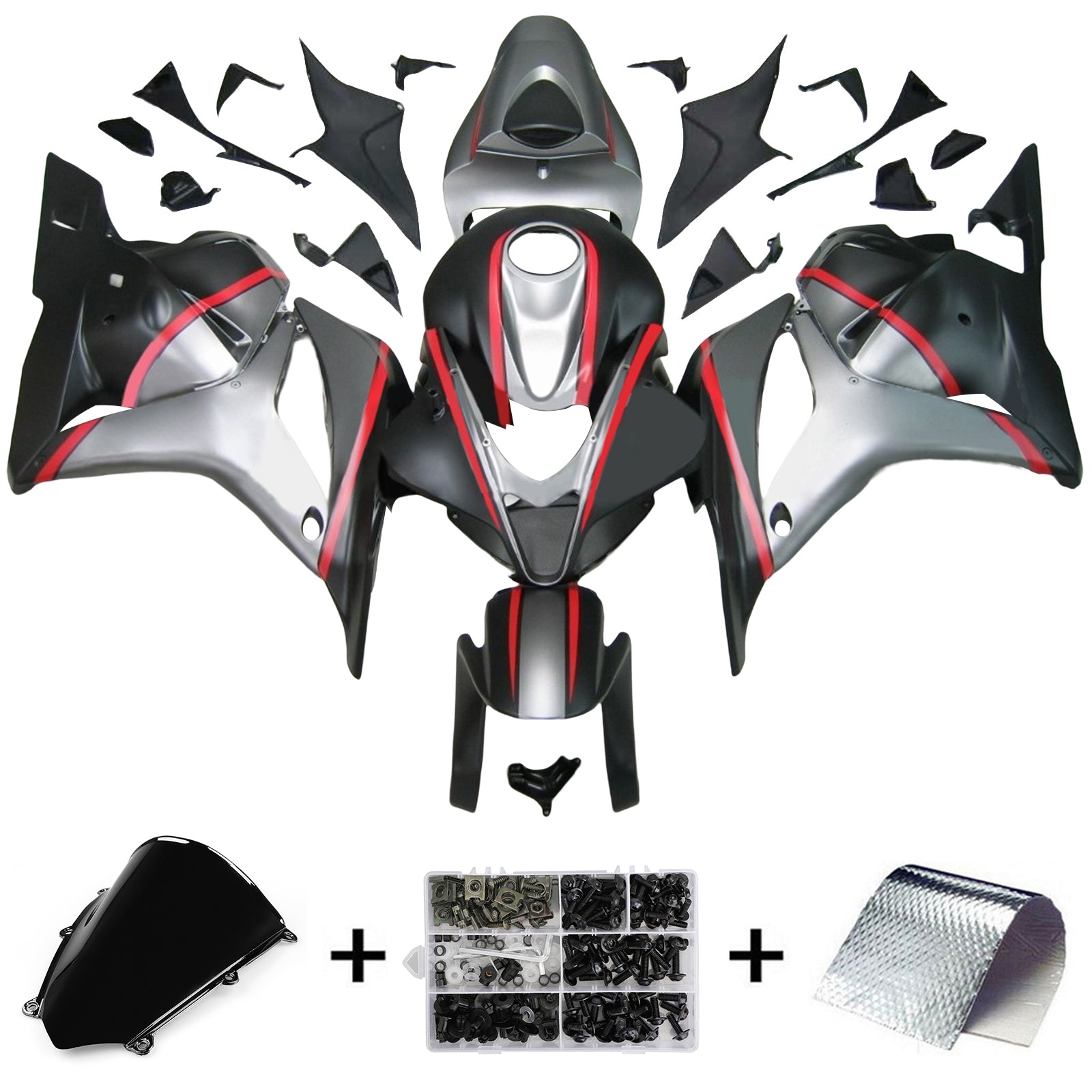 Honda CBR600RR 2009-2012 F5 Fairing Kit Bodywork Plastic ABS