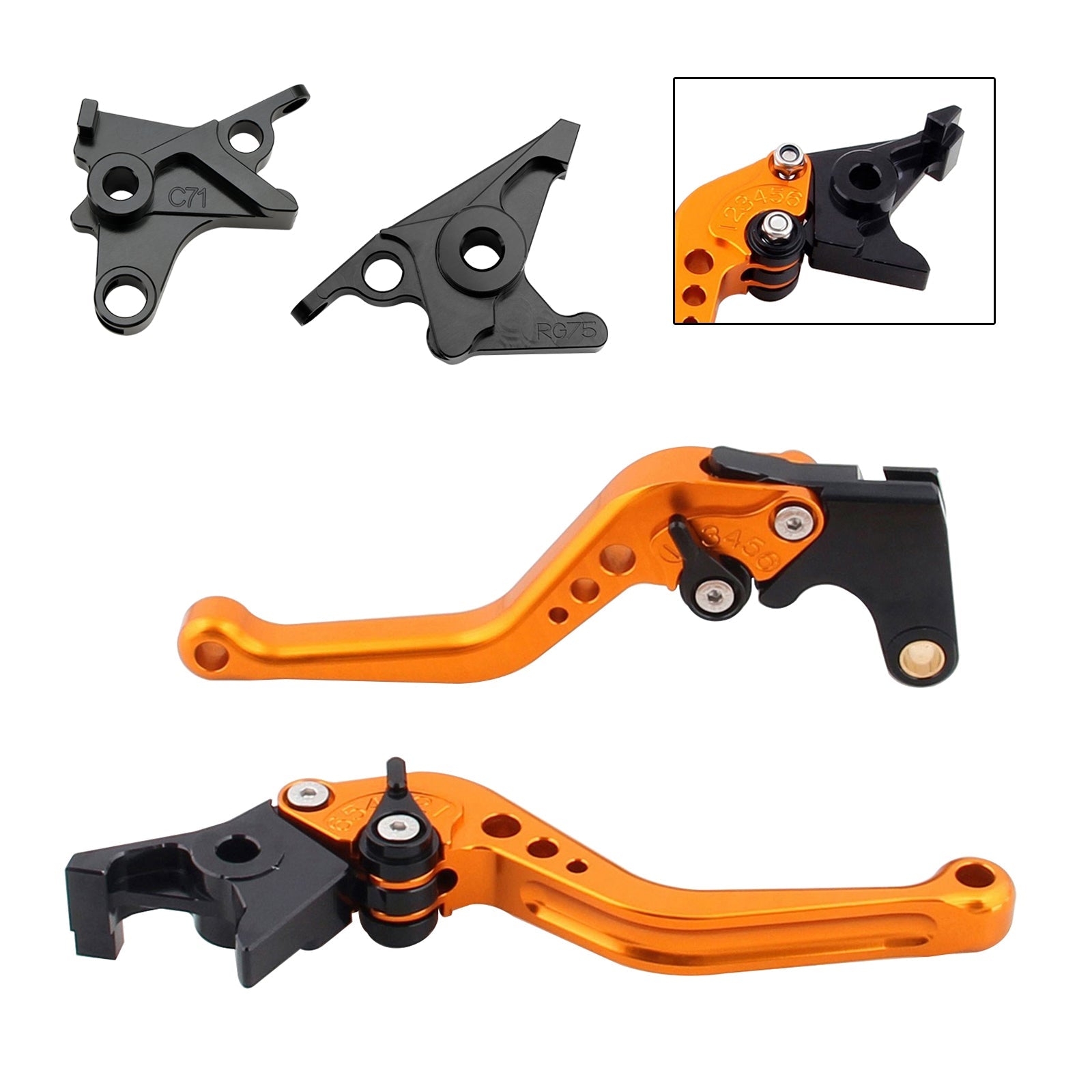 NEW Short Clutch Brake Lever fit for BMW R NINE T /PURE/RACER 2017-2023