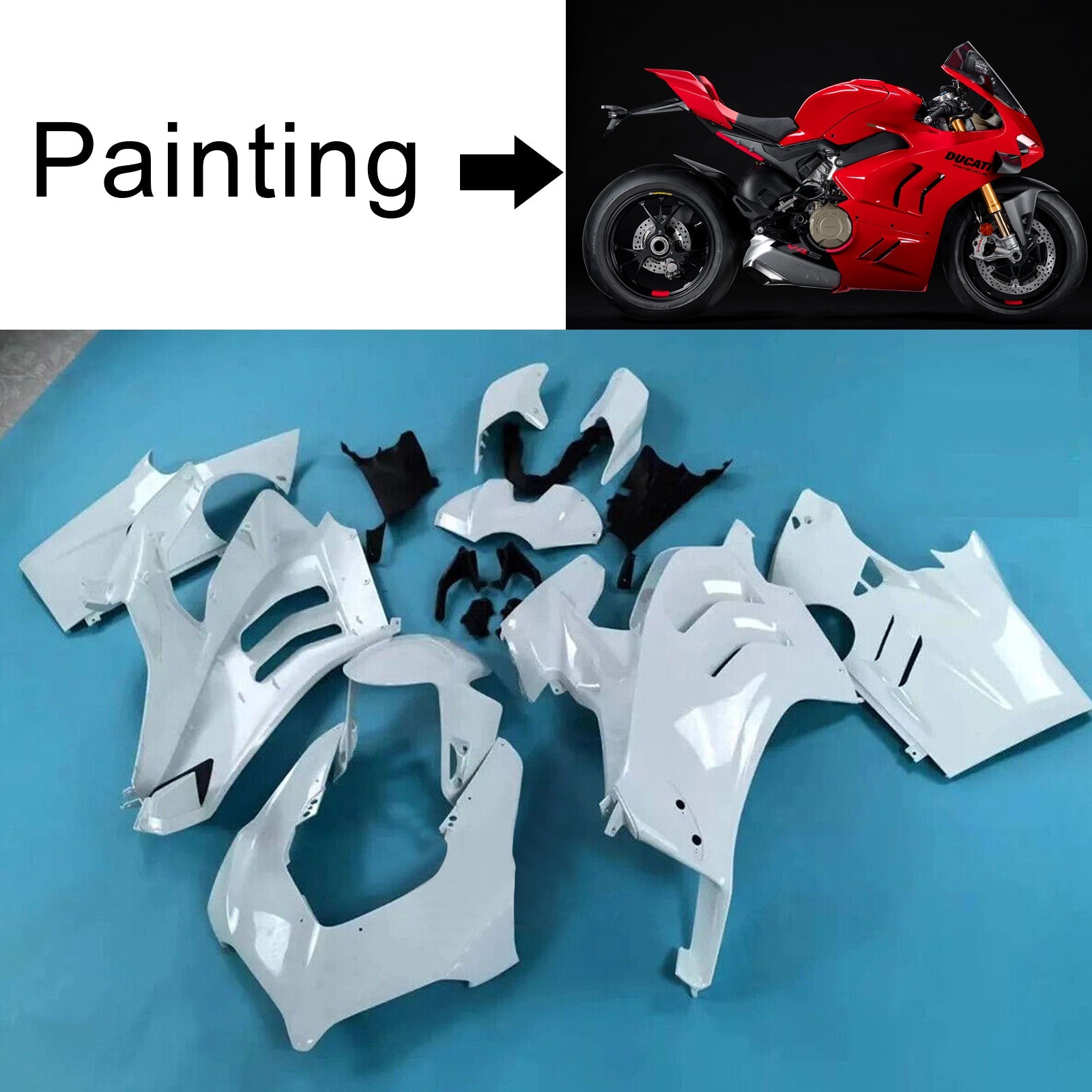 Ducati Panigale V4/V4S 22-24 V4SP/V4R 23-24 Fairing Kit Bodywork