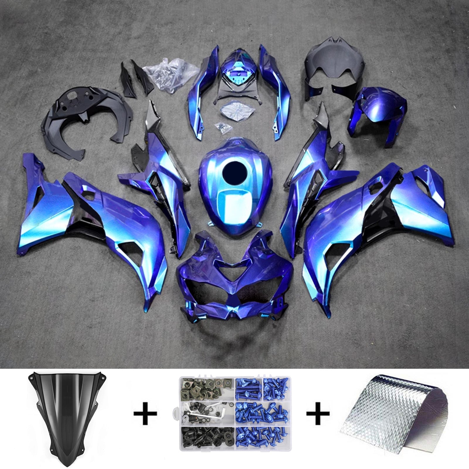 Kawasaki Ninja ZX-25R ZX-4R ZX-4RR 2019-2026 Fairing Kit