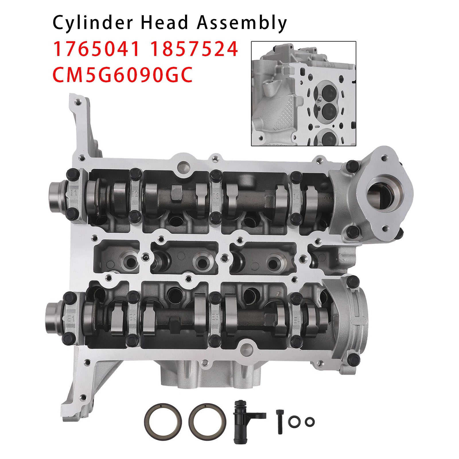 For ford FIESTA VI Van: 1.0 EcoBoost Complete Cylinder Head P8CM5G-6090
