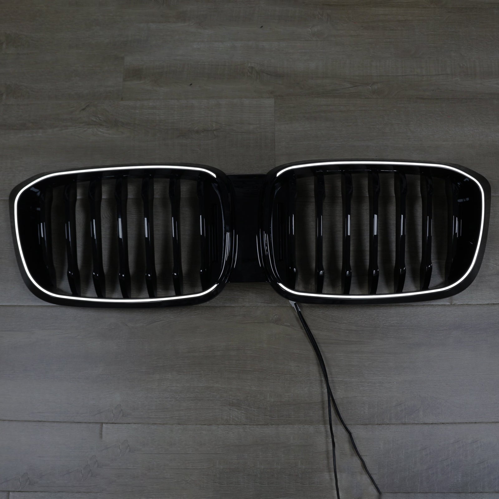 Gloss Black Front Kidney Mesh Grill Grille Fit BMW X4 G02 X3 G01 G08 2018-2021