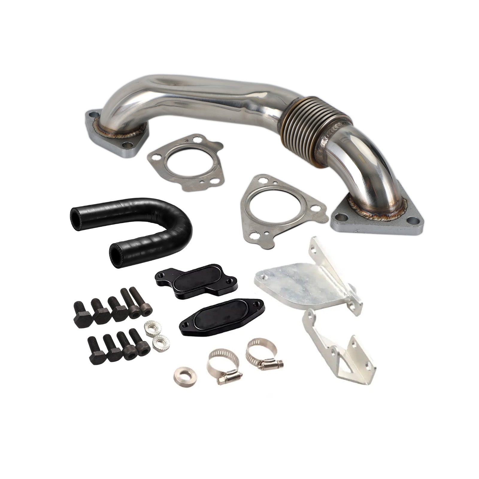 2007.5-2010 Chevrolet Kodiak C4500 C5500 EGR Delete Kit & Passenger Up Pipe