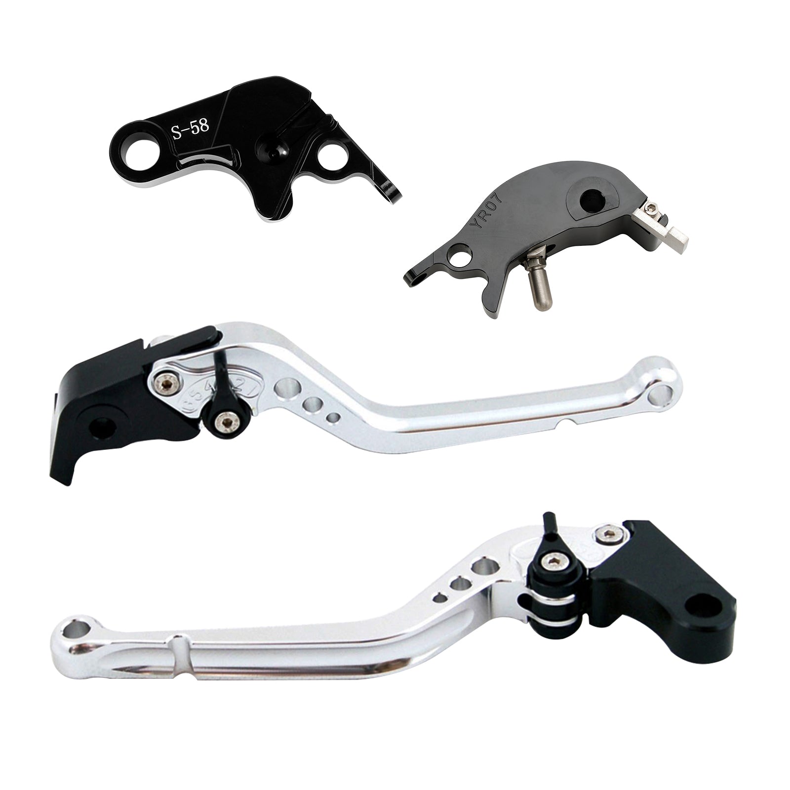 Long Clutch Brake Lever fit for YAMAHA YZF R7 MT-10/SP FZ-10/SP 2022-23
