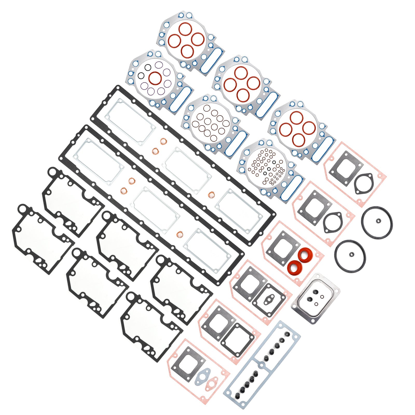 3803598 3800728 Upper Engine Gasket Set for Cummins KTA19 KTTA19