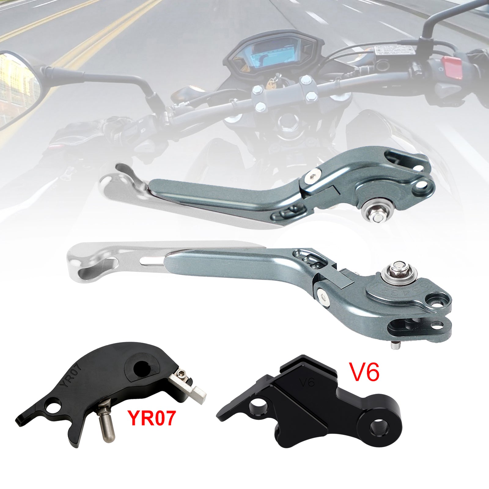 Adjustable Clutch Brake Lever fit for YAMAHA XSR900 XSR900GP MT-09 2024-2025
