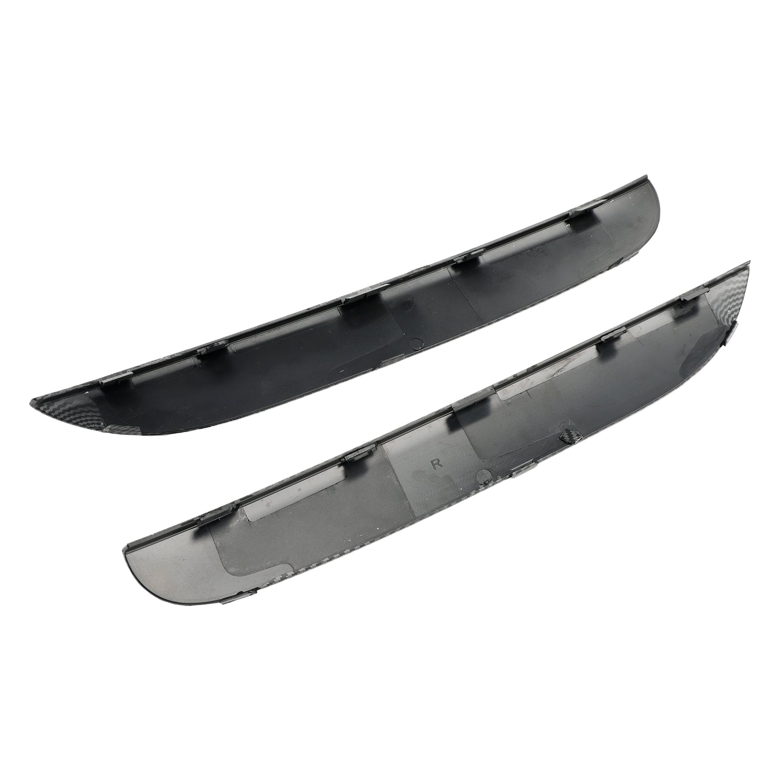 L+R Front M Sport Bumper Moulding Trims For BMW 7 Series F01 F02 2009-2015