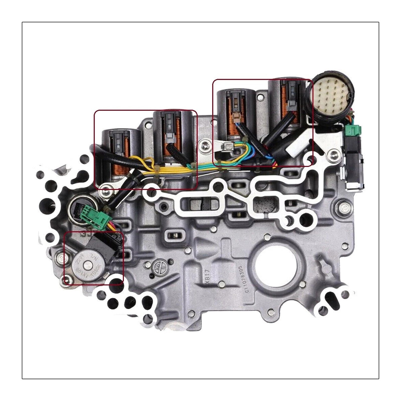 2015-2012 Nissan Sentra JF015E RE0F11A CTV Transmission Solenoid Kit