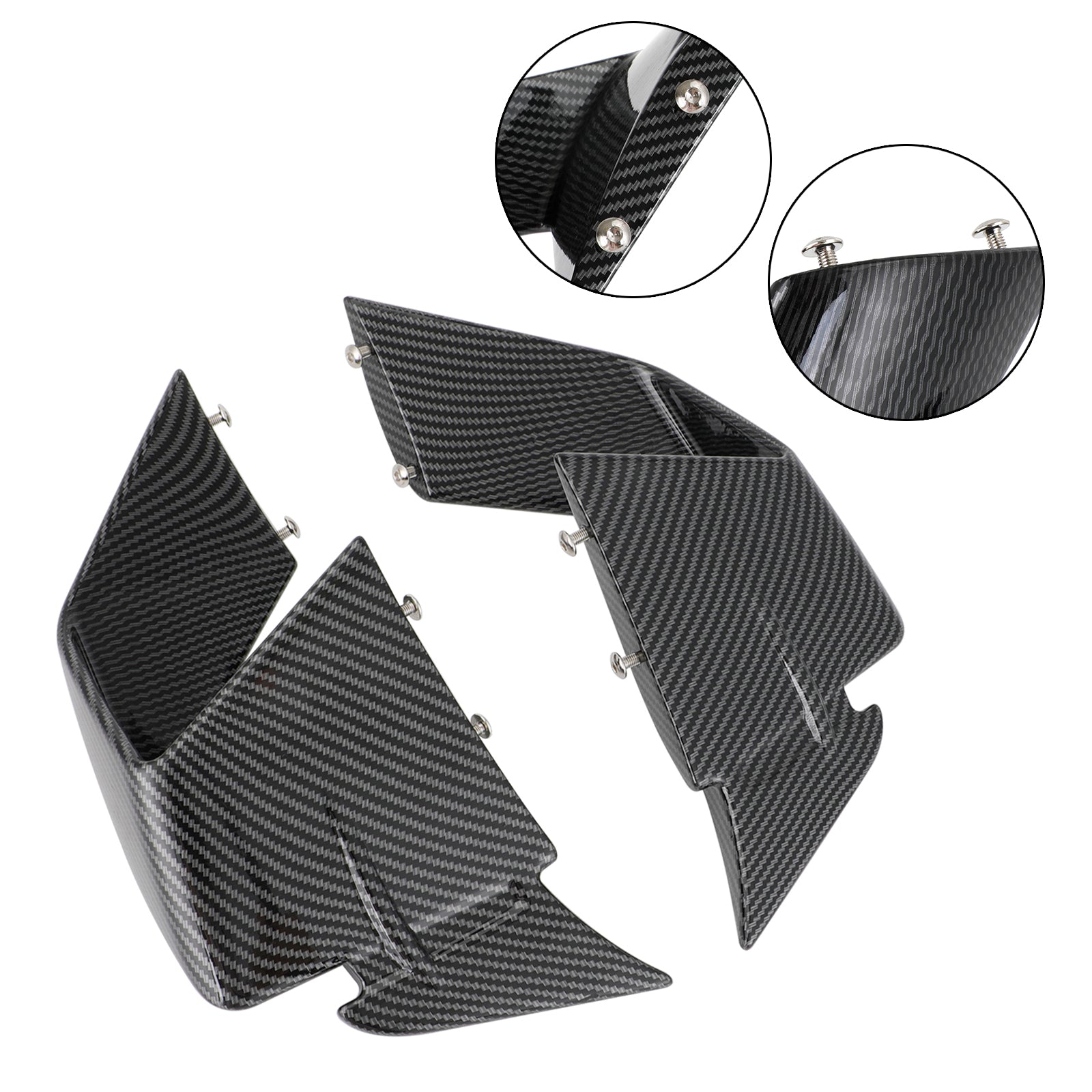 Front Spoiler Wind Winglets Fairing fit for BMW S1000RR 2019-2022