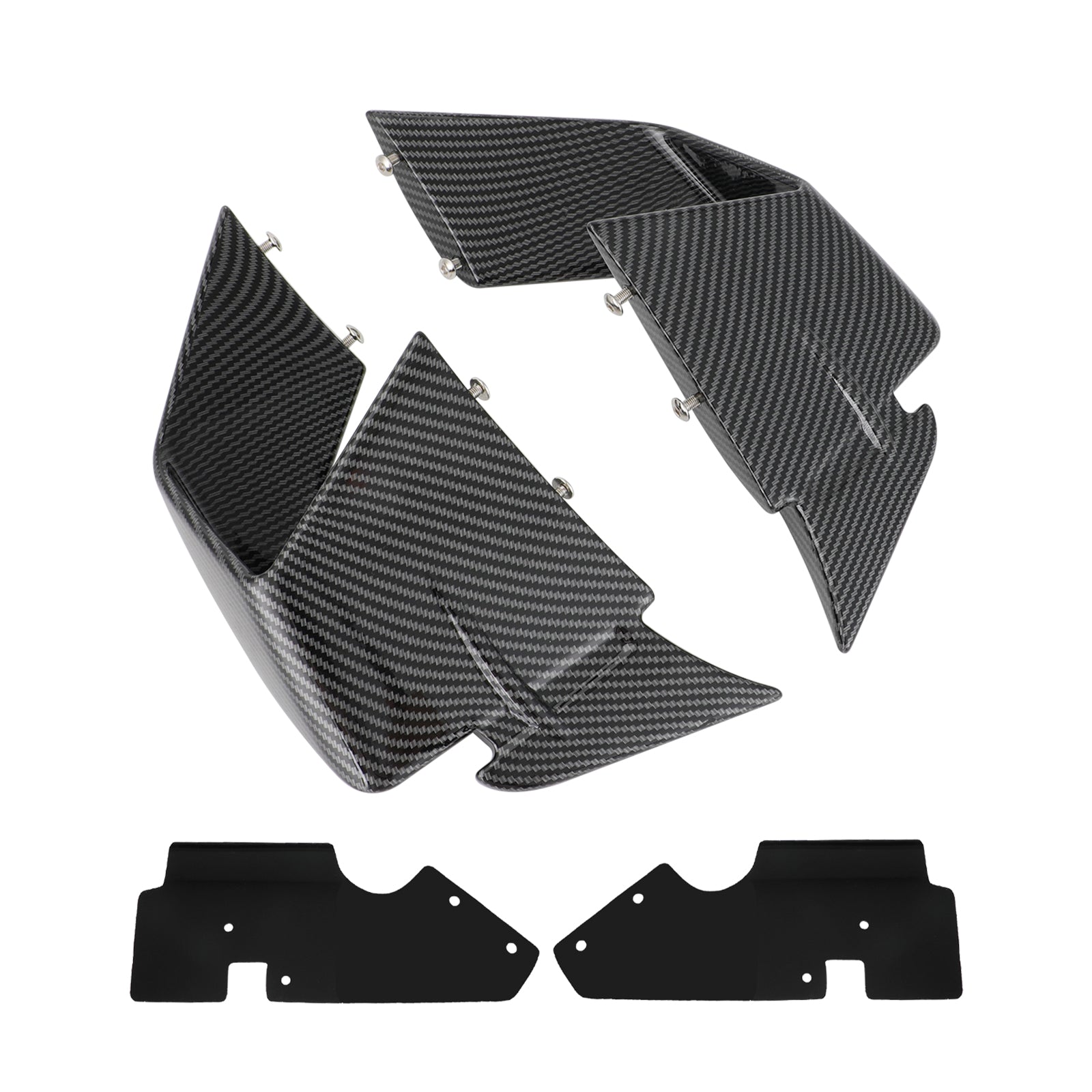 Front Spoiler Wind Winglets Fairing fit for BMW S1000RR 2019-2022