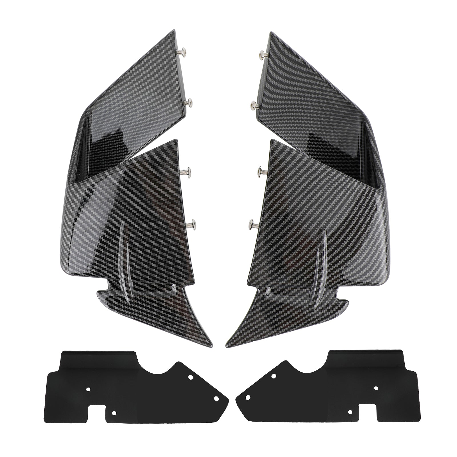 Front Spoiler Wind Winglets Fairing fit for BMW S1000RR 2019-2022