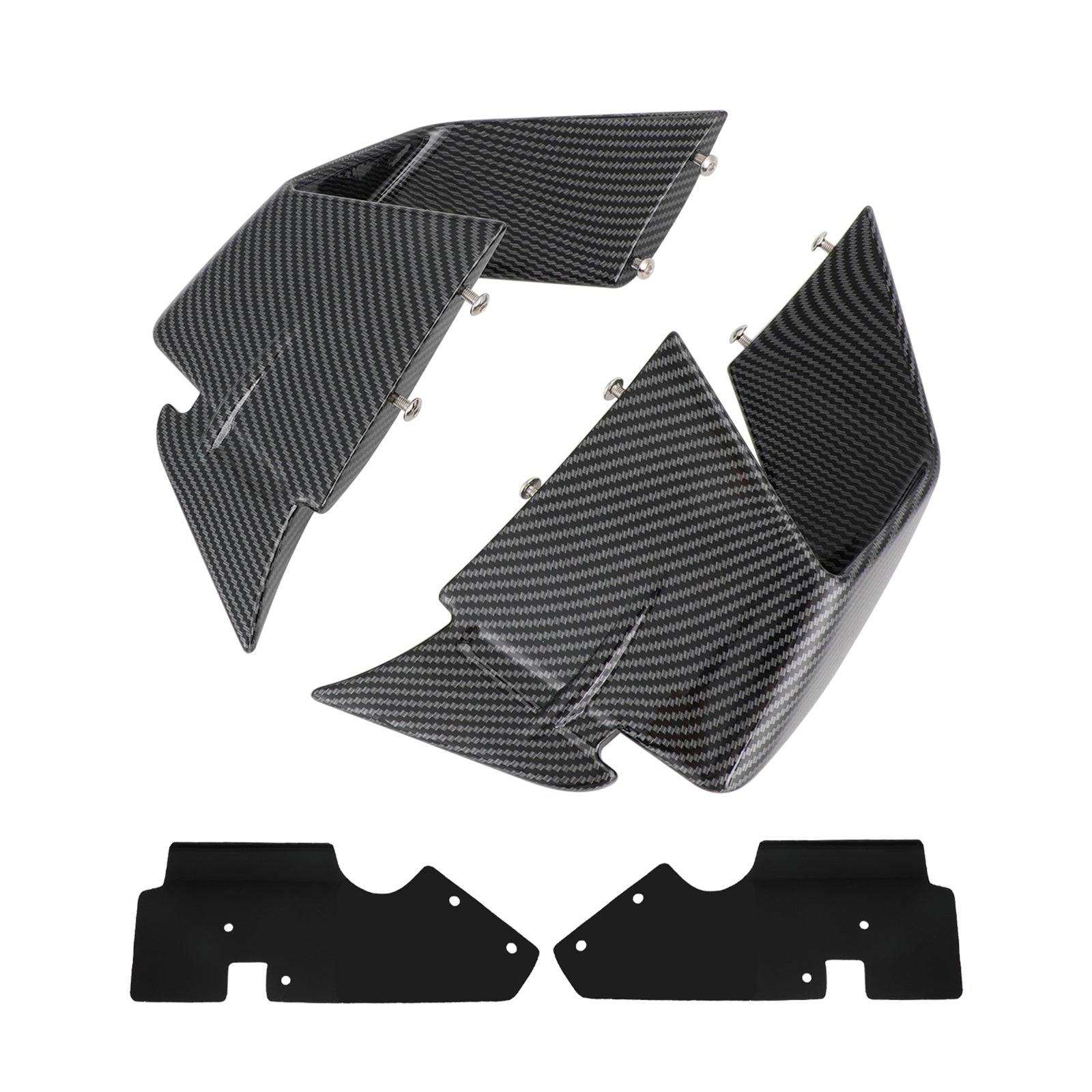 Front Spoiler Wind Winglets Fairing fit for BMW S1000RR 2019-2022