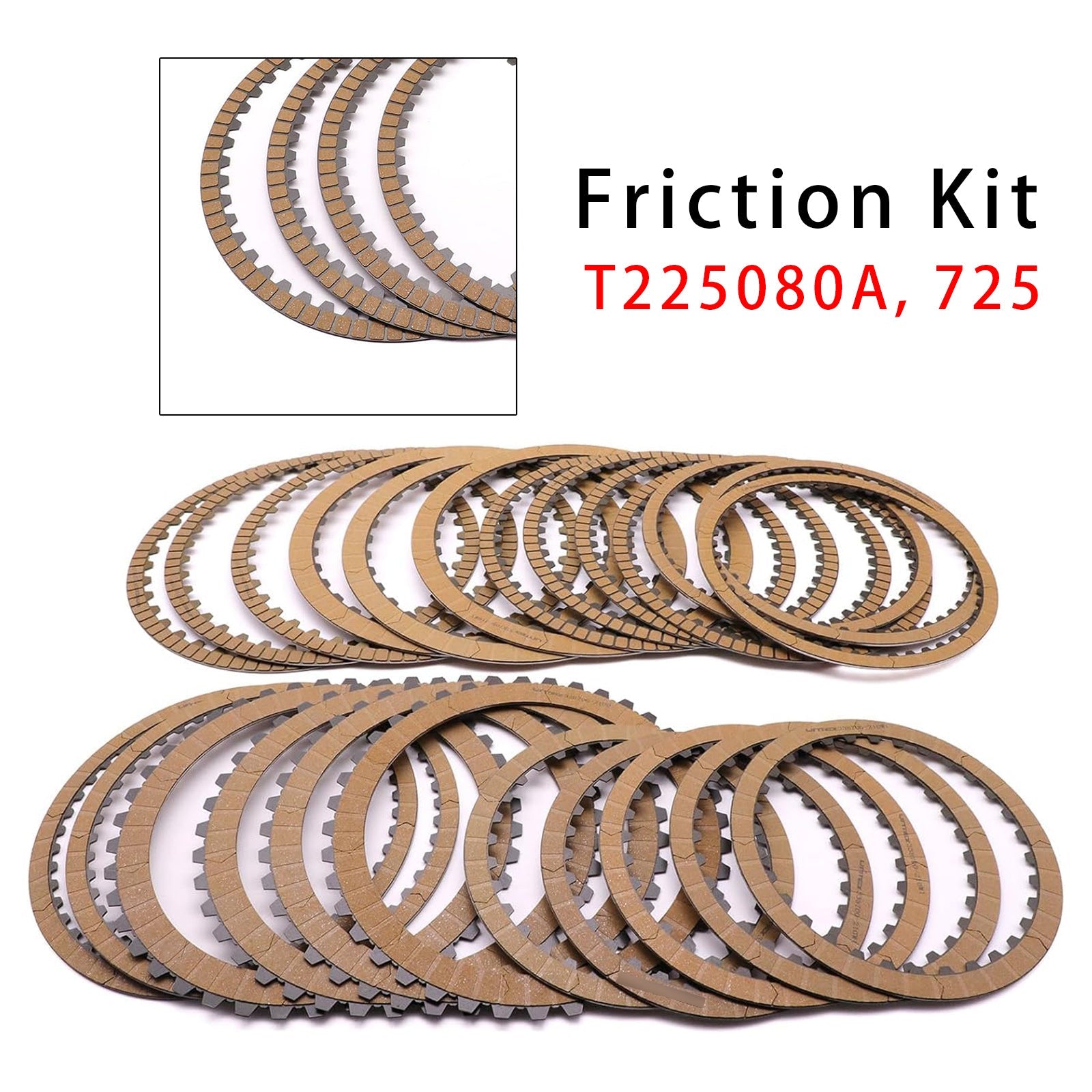 24PCS 725 Transmission Clutch Plate Friction Kit For MERCEDES-BENZ C Class