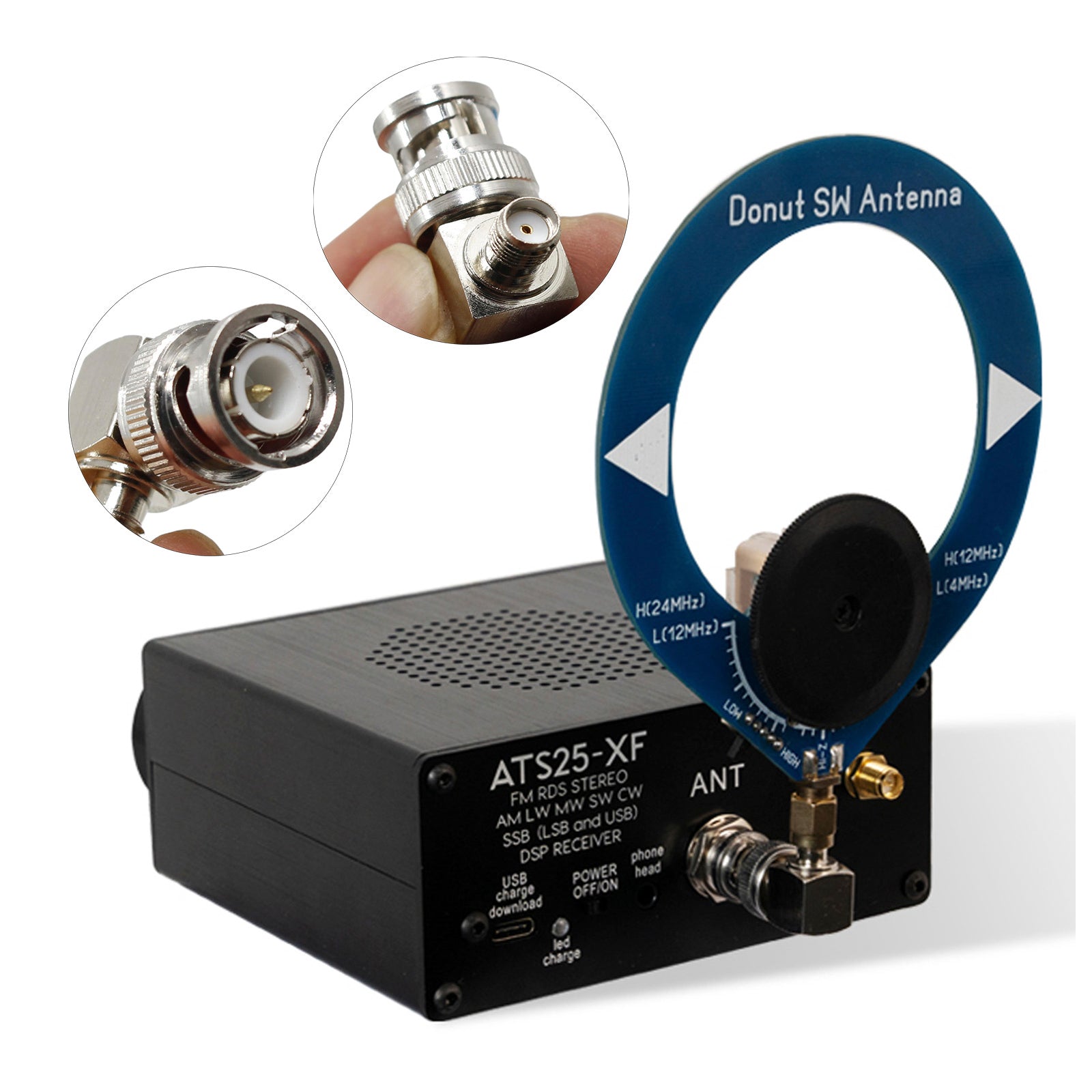 2025 ATS25-XF Portable 4.20 DSP Full Band Radio High Performance Radio Receiver