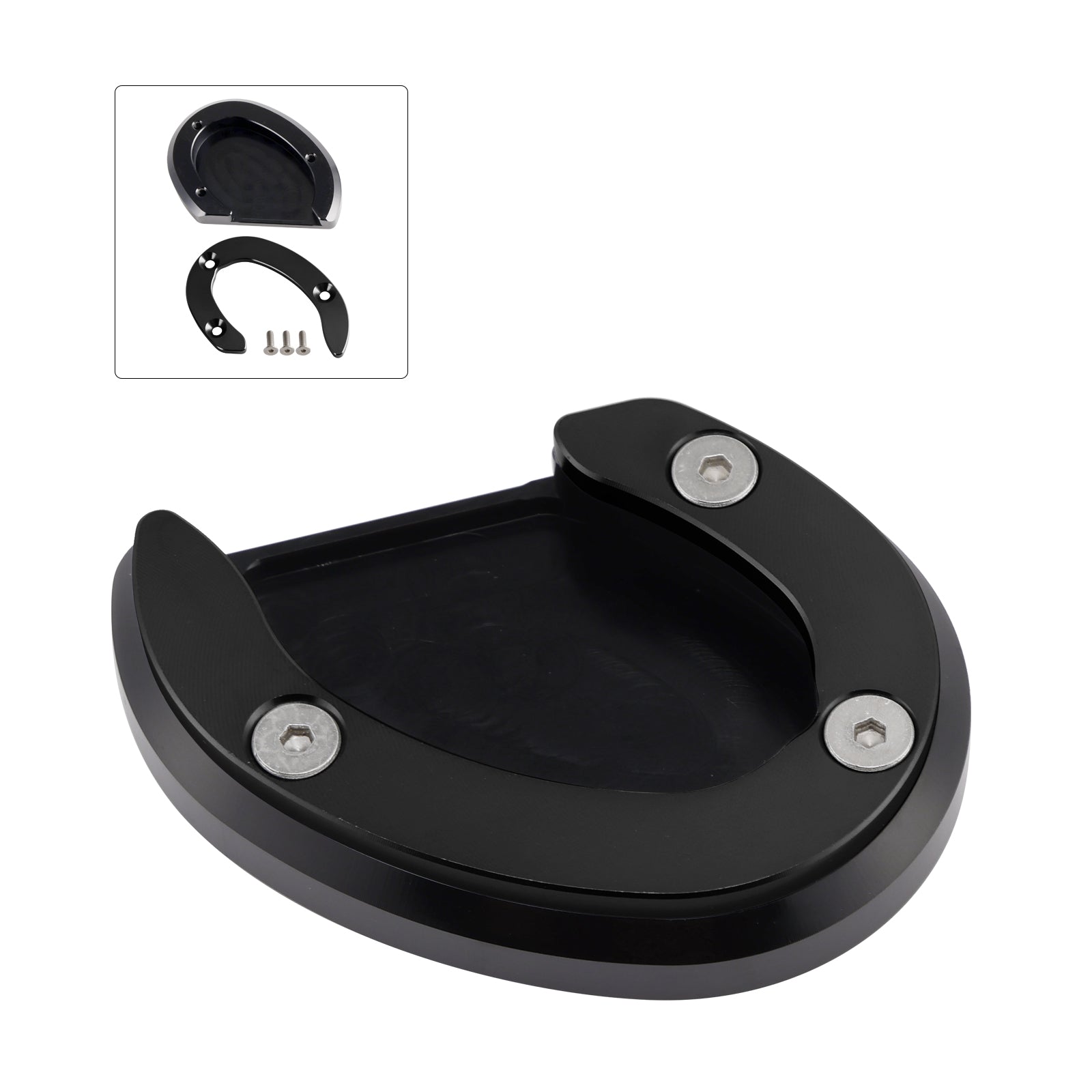 Kickstand Enlarge Plate Pad fit for Bonneville Bobber T100 T120 2018-2020