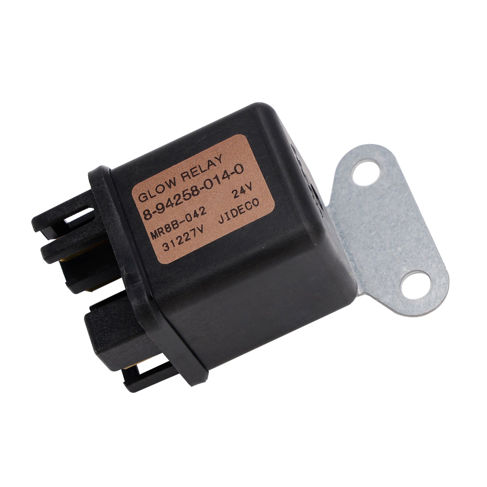 Glow Plug Relay 8-94258-014-0 For Hitachi ZX110 ZX120 ZX180LC Isuzu 6HK1 24V