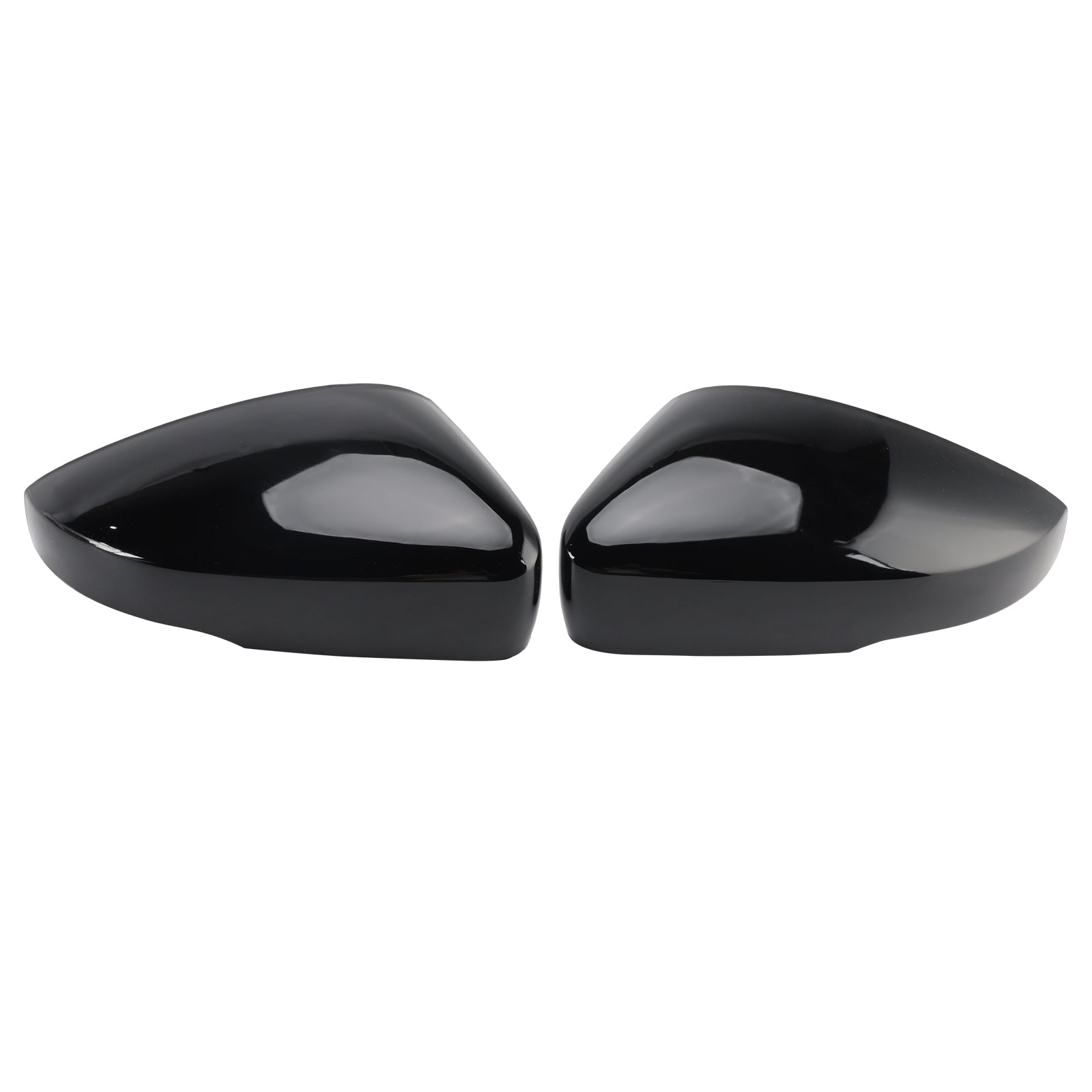 2009-2017 VW Polo MK5 Side Mirror Covers Rearview Housing Black