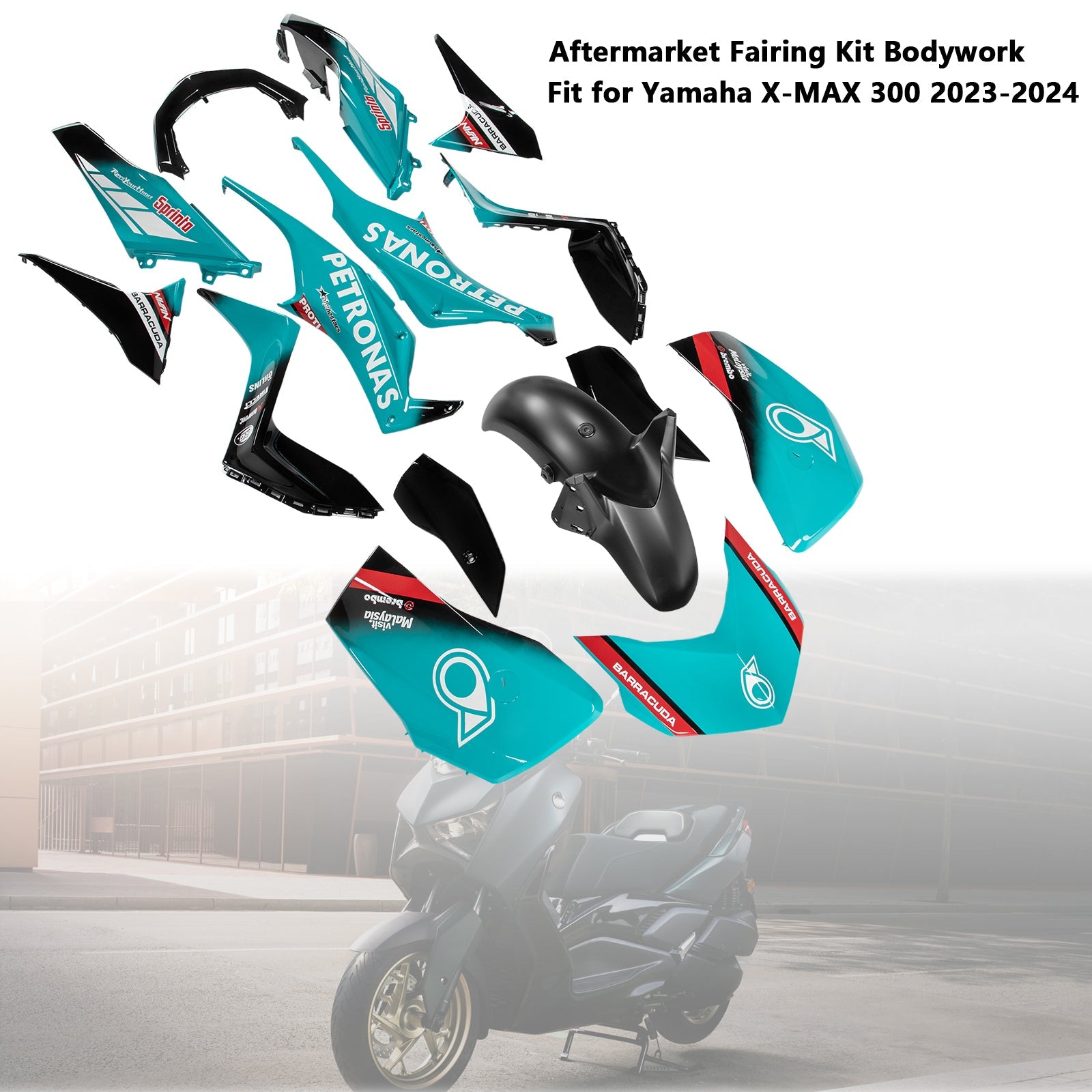 Yamaha X-MAX 300 XMAX 2023-2024 Fairing Kit