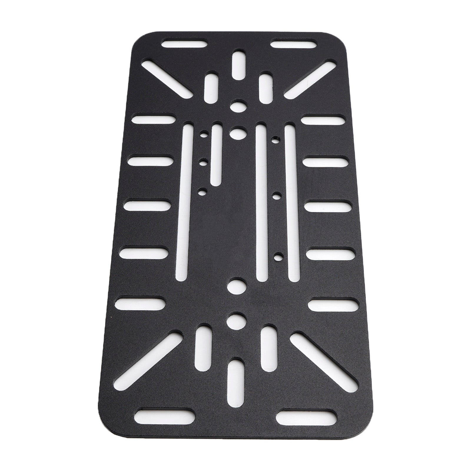 Universal Symmetrical Side Saddlebag Mounting Bracket Kit Black For Motorbike