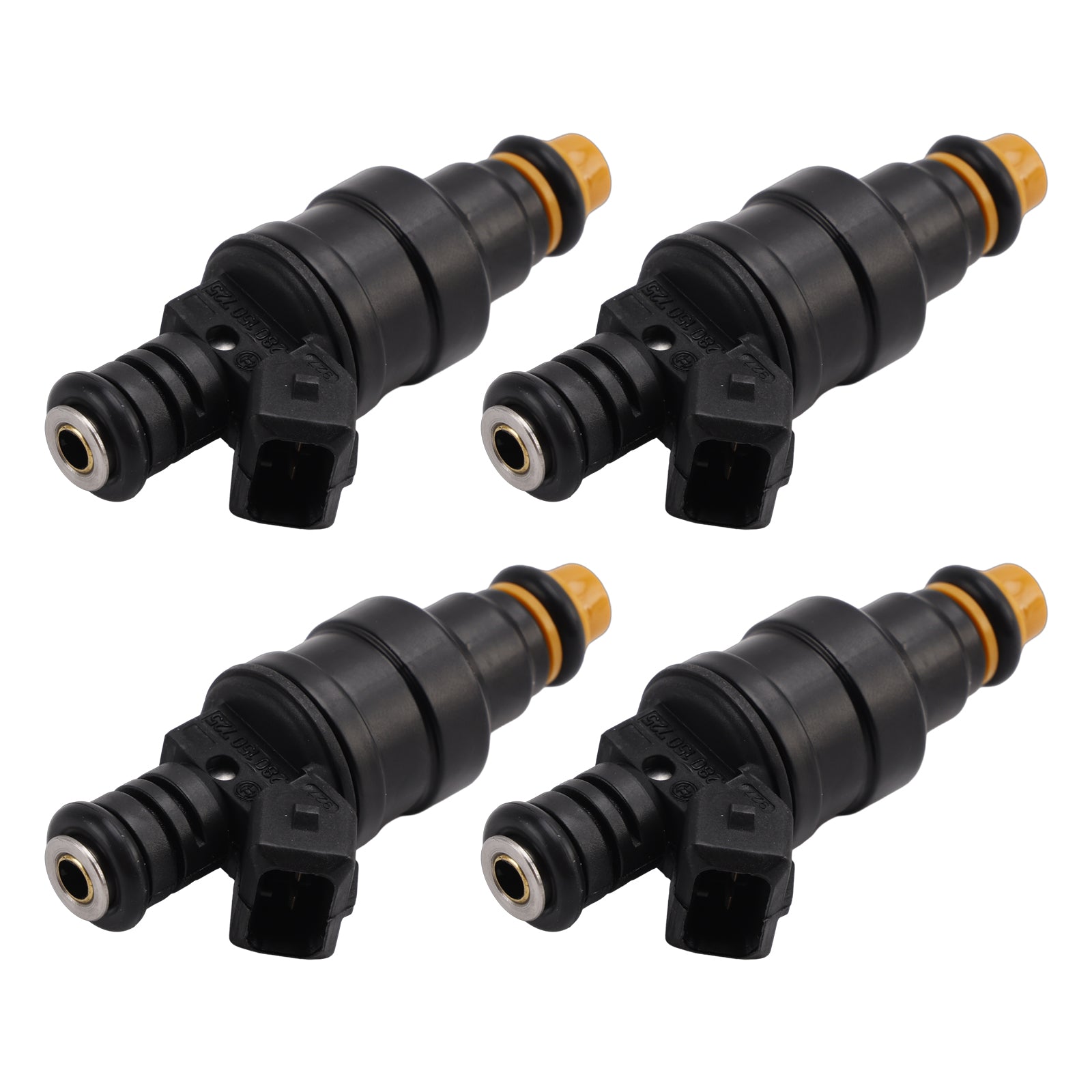 4Pcs Fuel Injector For Opel Ascona Kadett Vauxhall Peugeot Volvo 0280150725