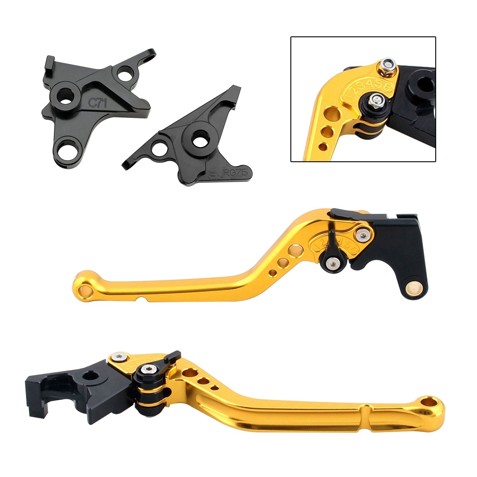 Long Clutch Brake Lever fit for BMW R NINE T /PURE/RACER 2017-2023