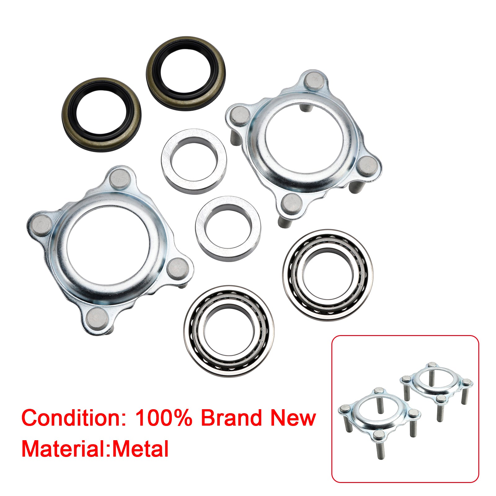 2007-2017 Jeep JK Wrangler Both Side Rear Axle Bearing Seal Kit 68003270AA
