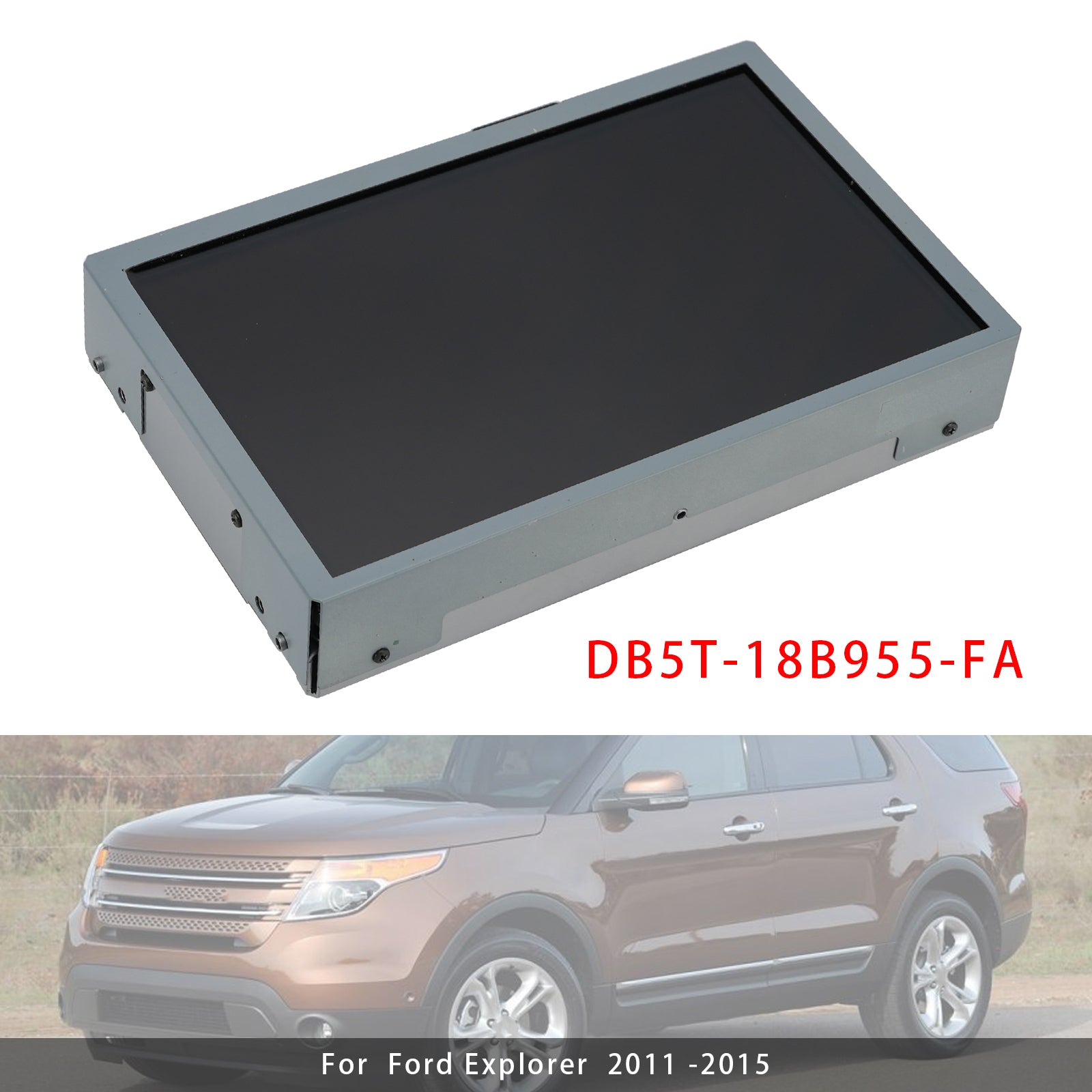 2011-2015 For Ford Explorer 8" Sync Radio Information Touch Screen Display DC3T-18B955-FB